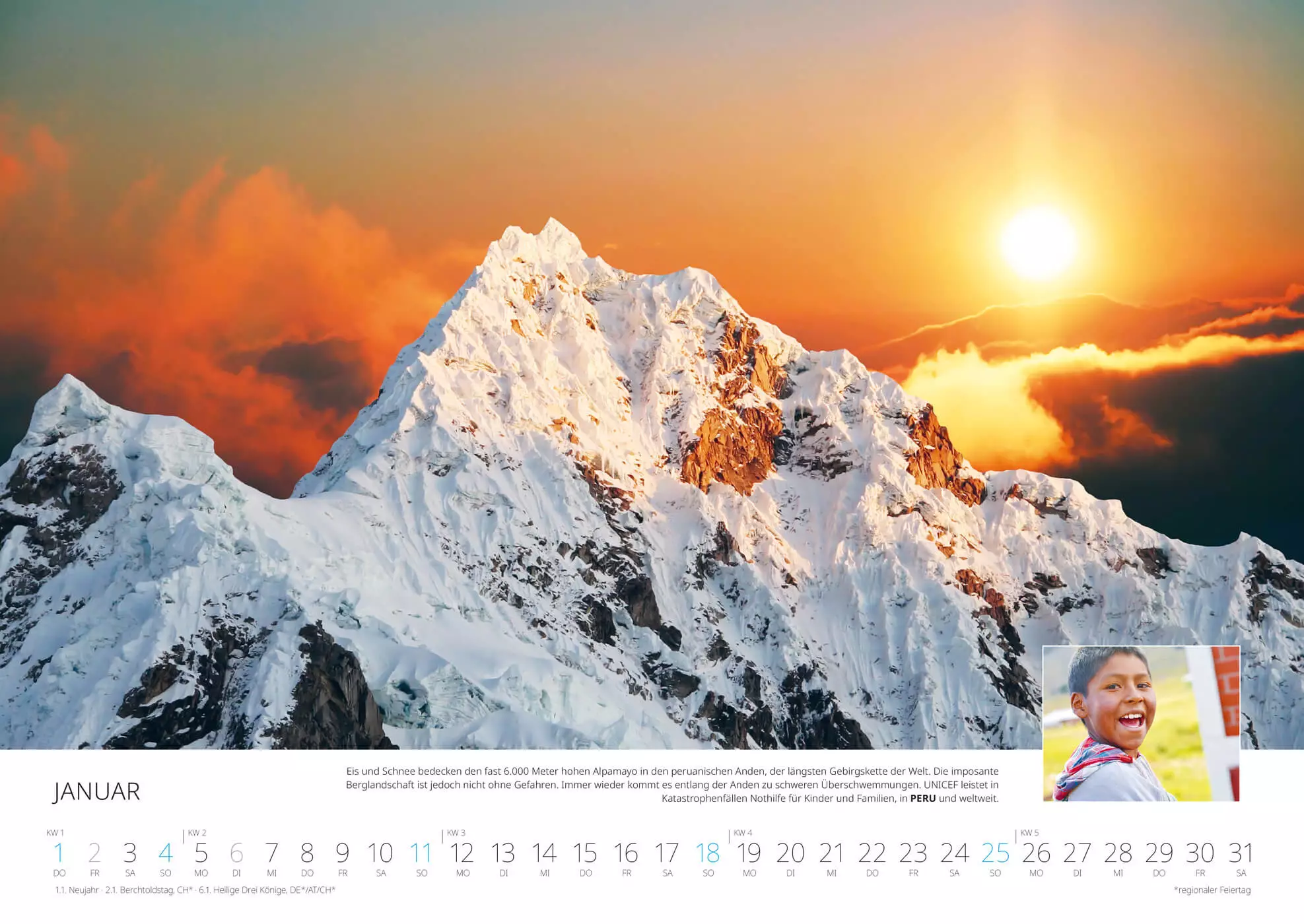 UNICEF-Kalender 2026