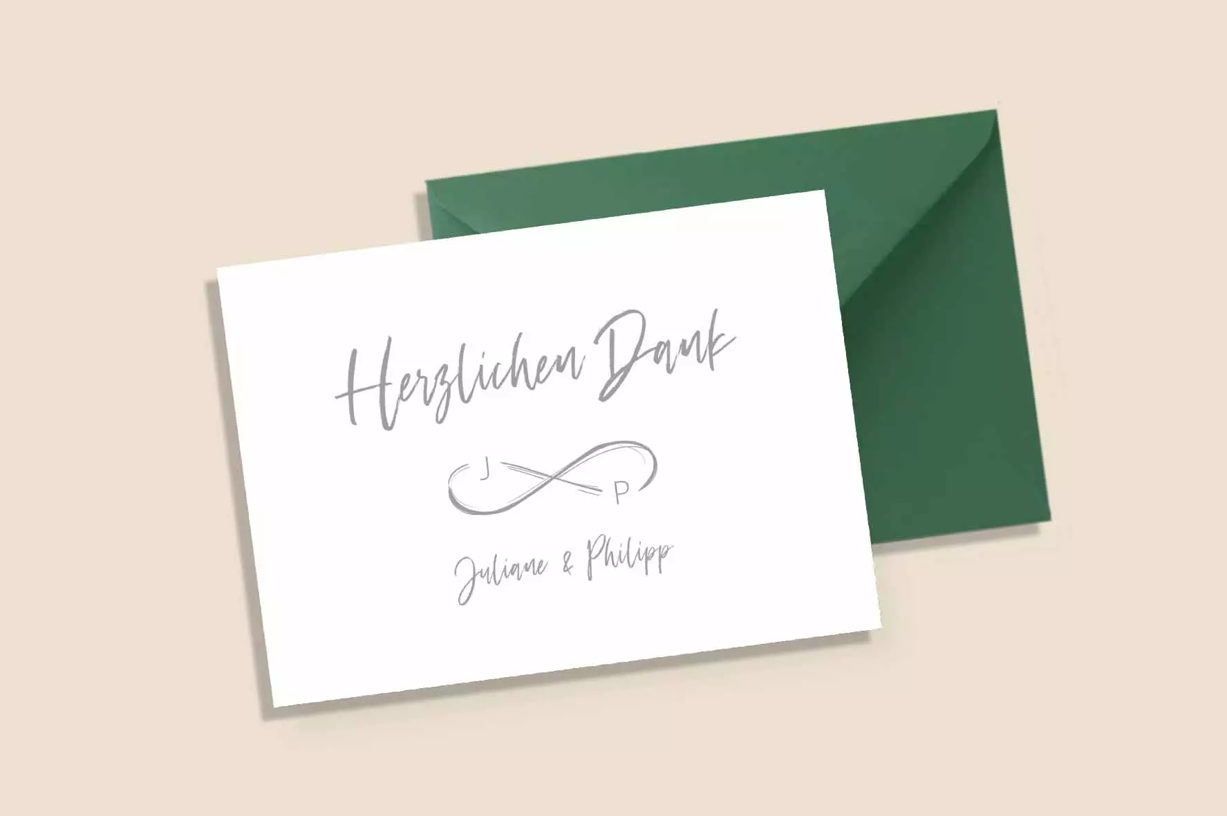 Dankeskarten zum Hochzeitstag