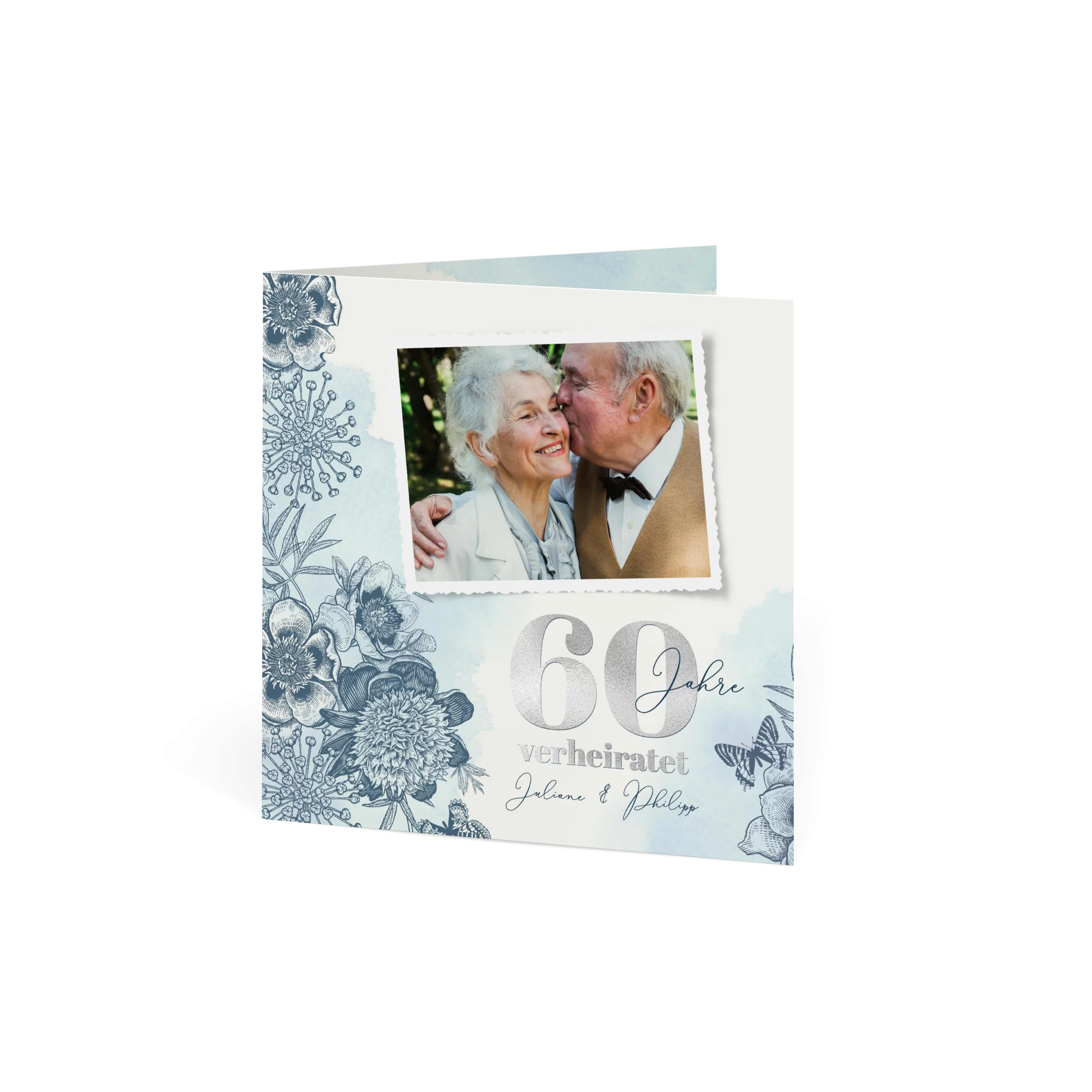 Florale Liebe Diamanthochzeit