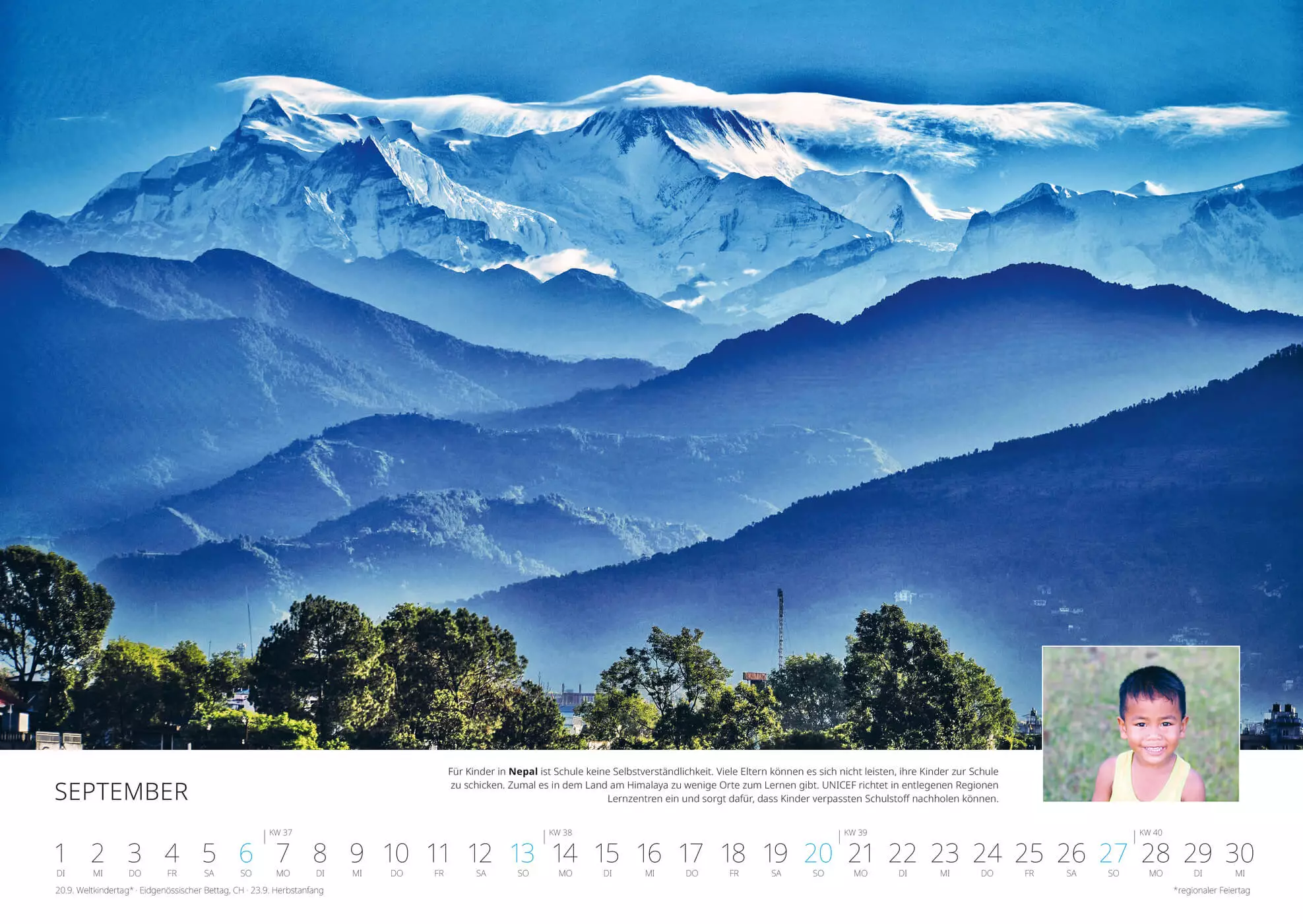 UNICEF-Kalender 2026