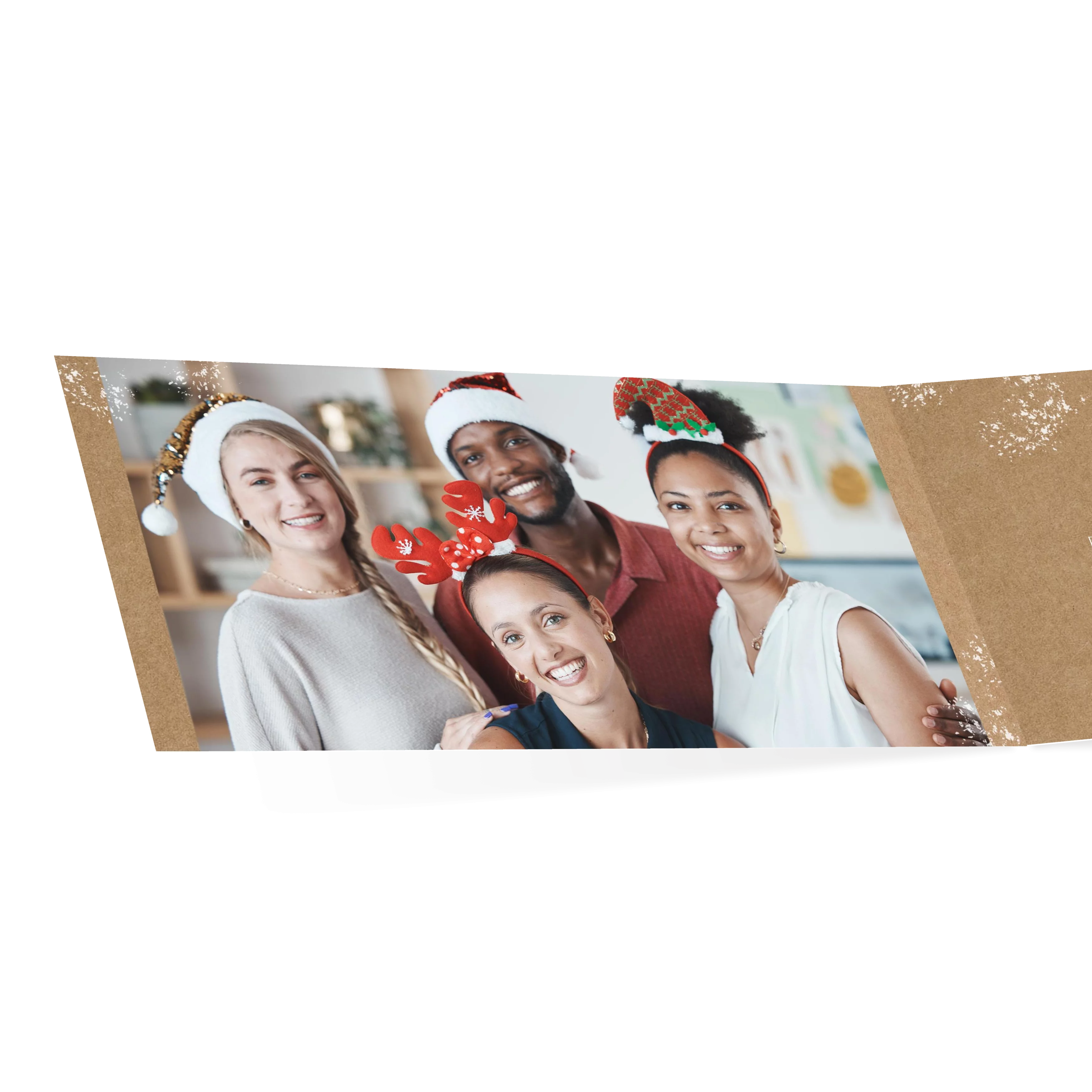 Winterlicher Tannenwald