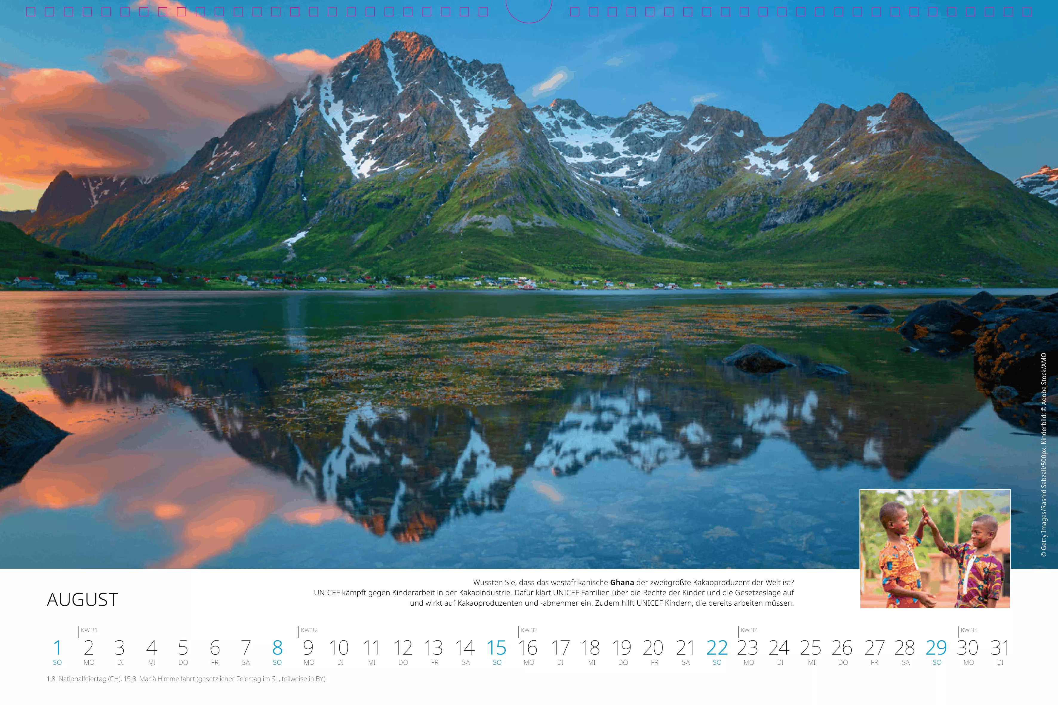 Wandkalender 2027