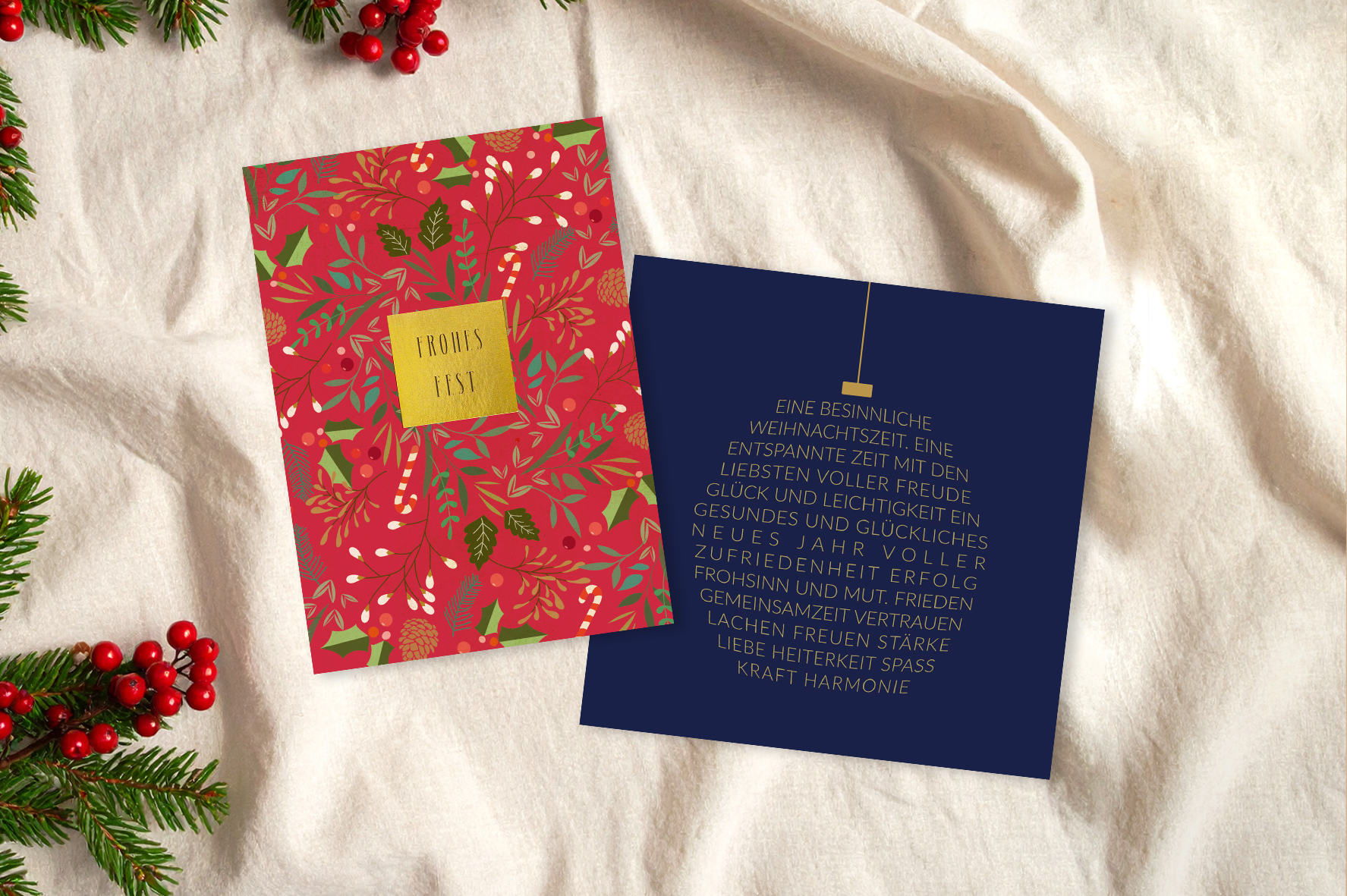 Private Weihnachtskarten