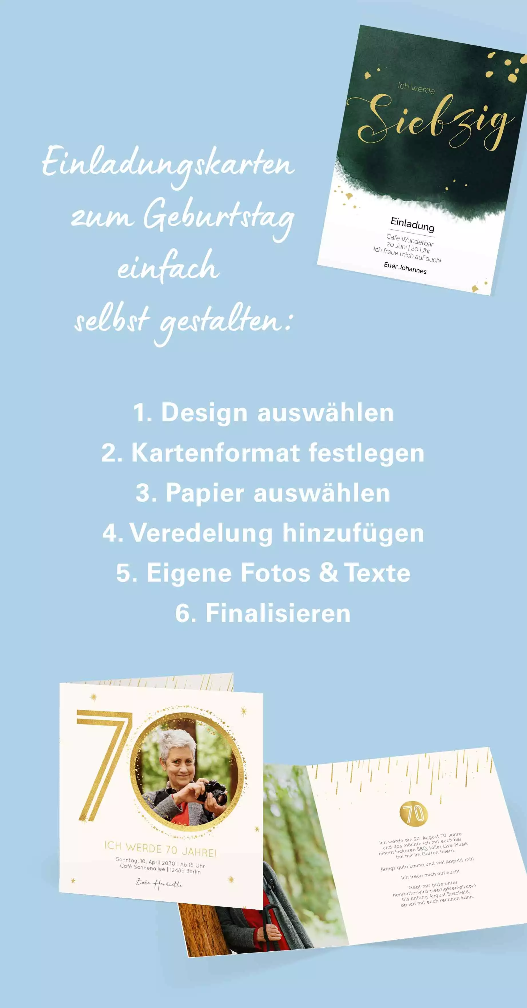 unicef-einladungskarten-siebzigster-geburtstag-selbst-gestalten-schritt-fuer-schritt