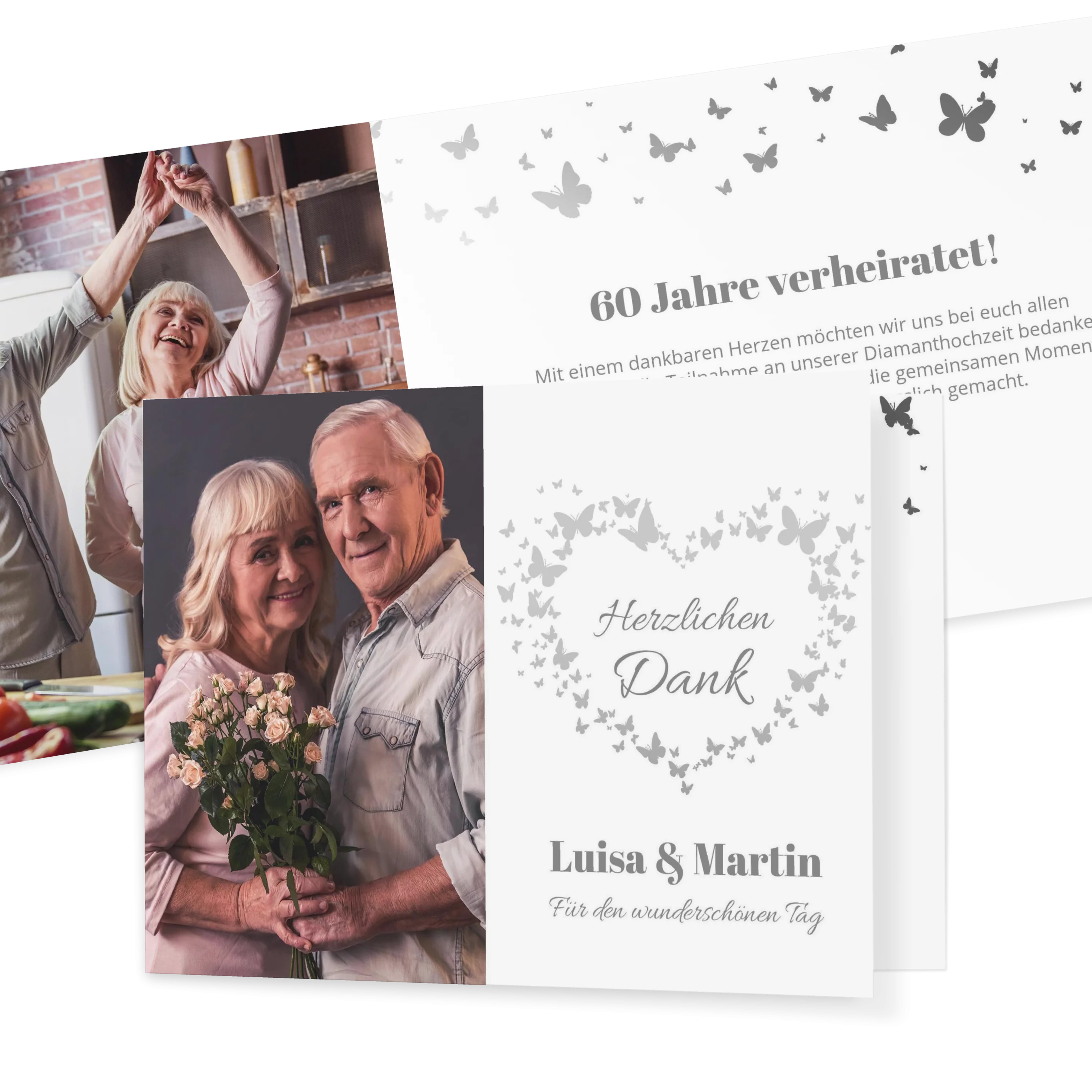 Butterfly Diamant Danke