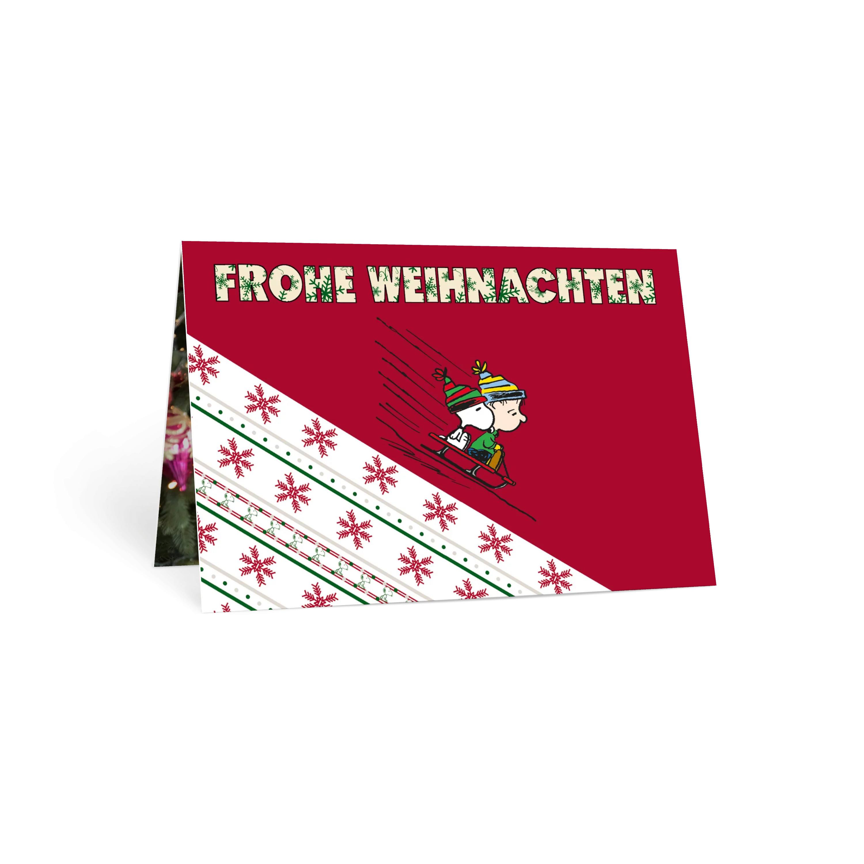 Peanuts Schlittenfahrt
