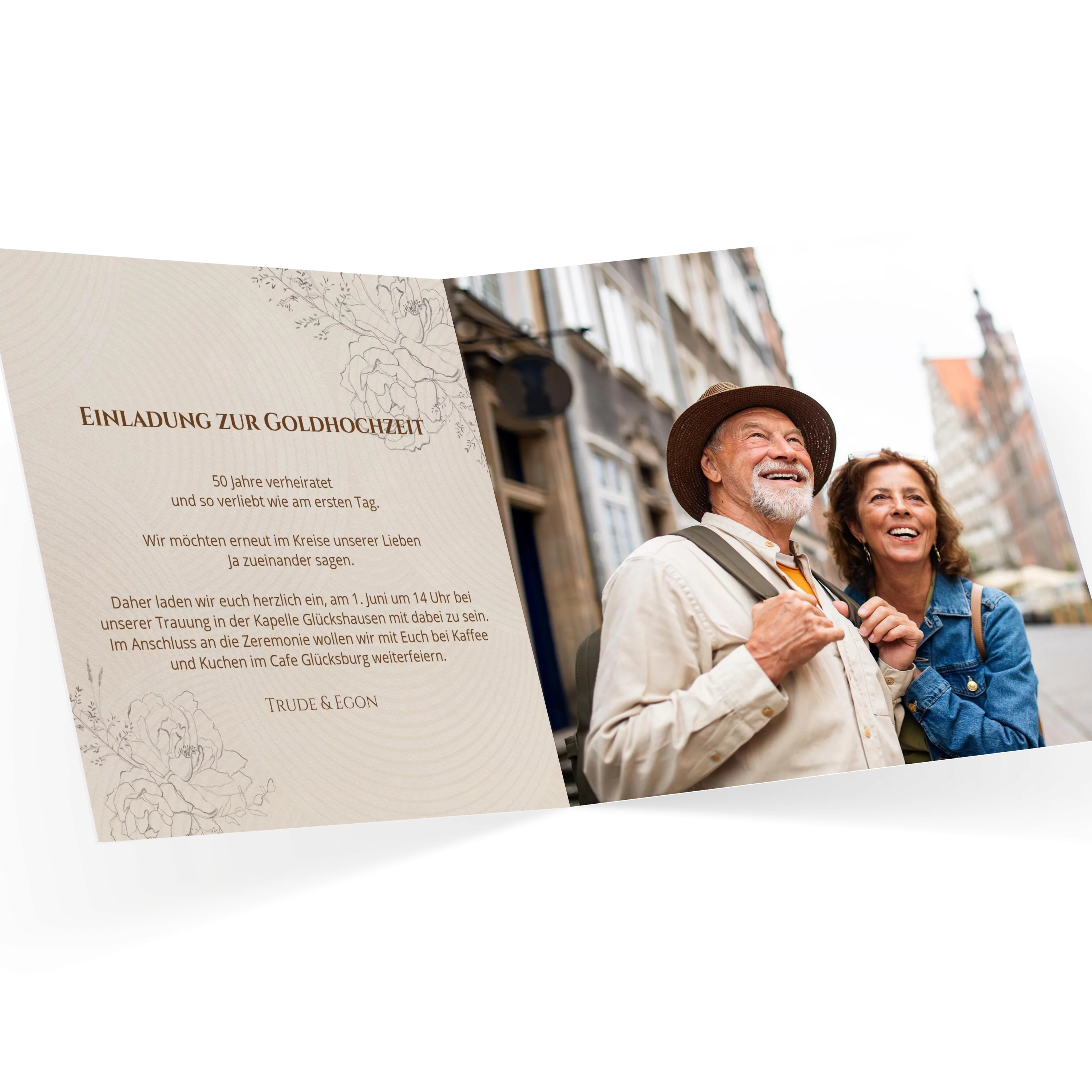 Pures Glück Goldhochzeit