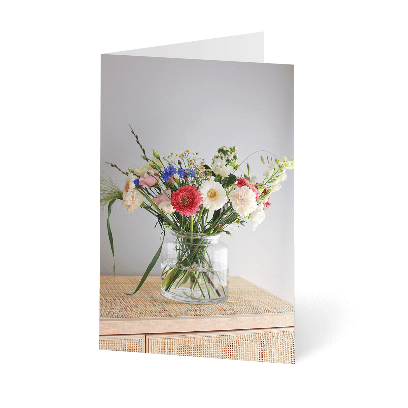 Grußkarte „Stilvolle Blumensträuße“ kaufen im UNICEF Grußkartenshop. Bild 3
