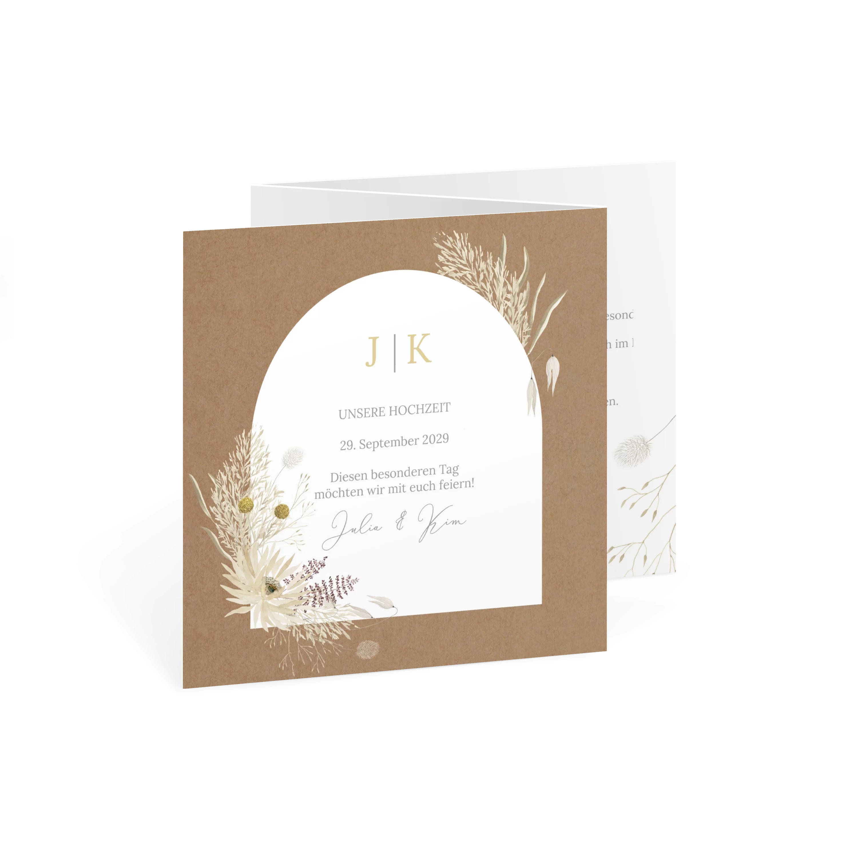 Boho Romance Einladung