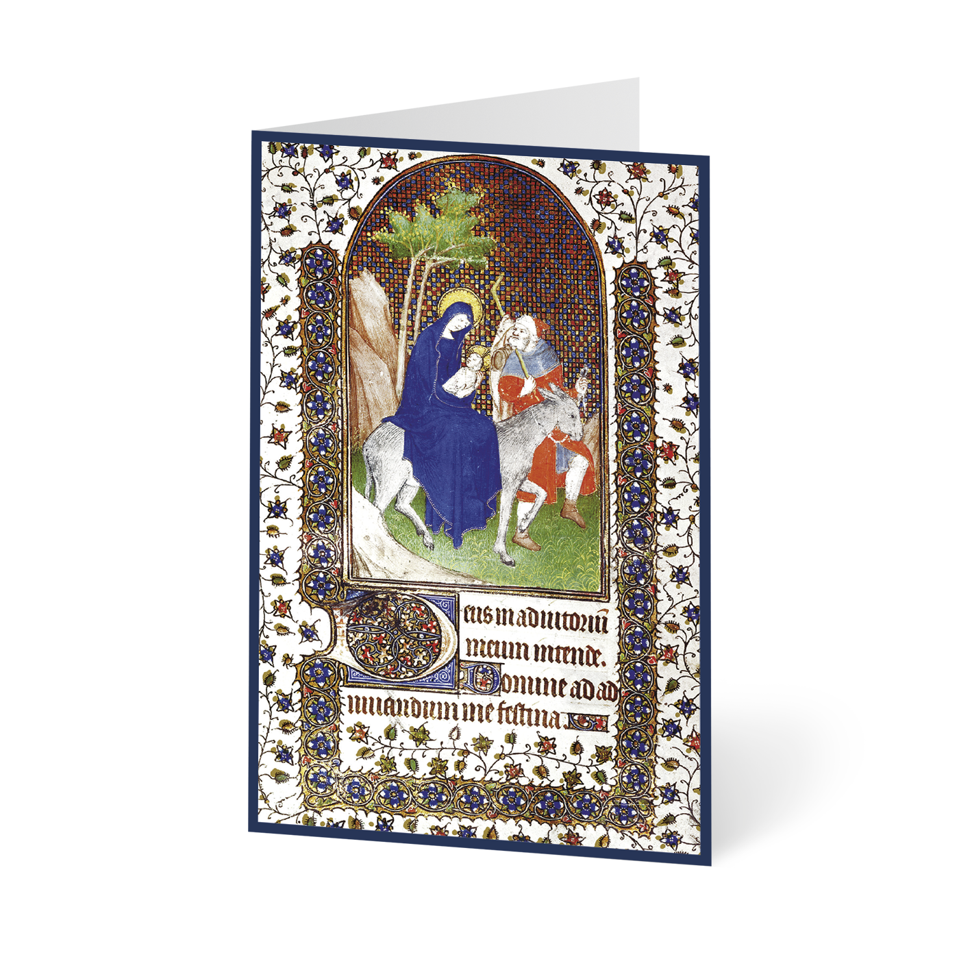 Weihnachtskarte „Religiöse Buchkunst“ kaufen im UNICEF Grußkartenshop. Bild 4