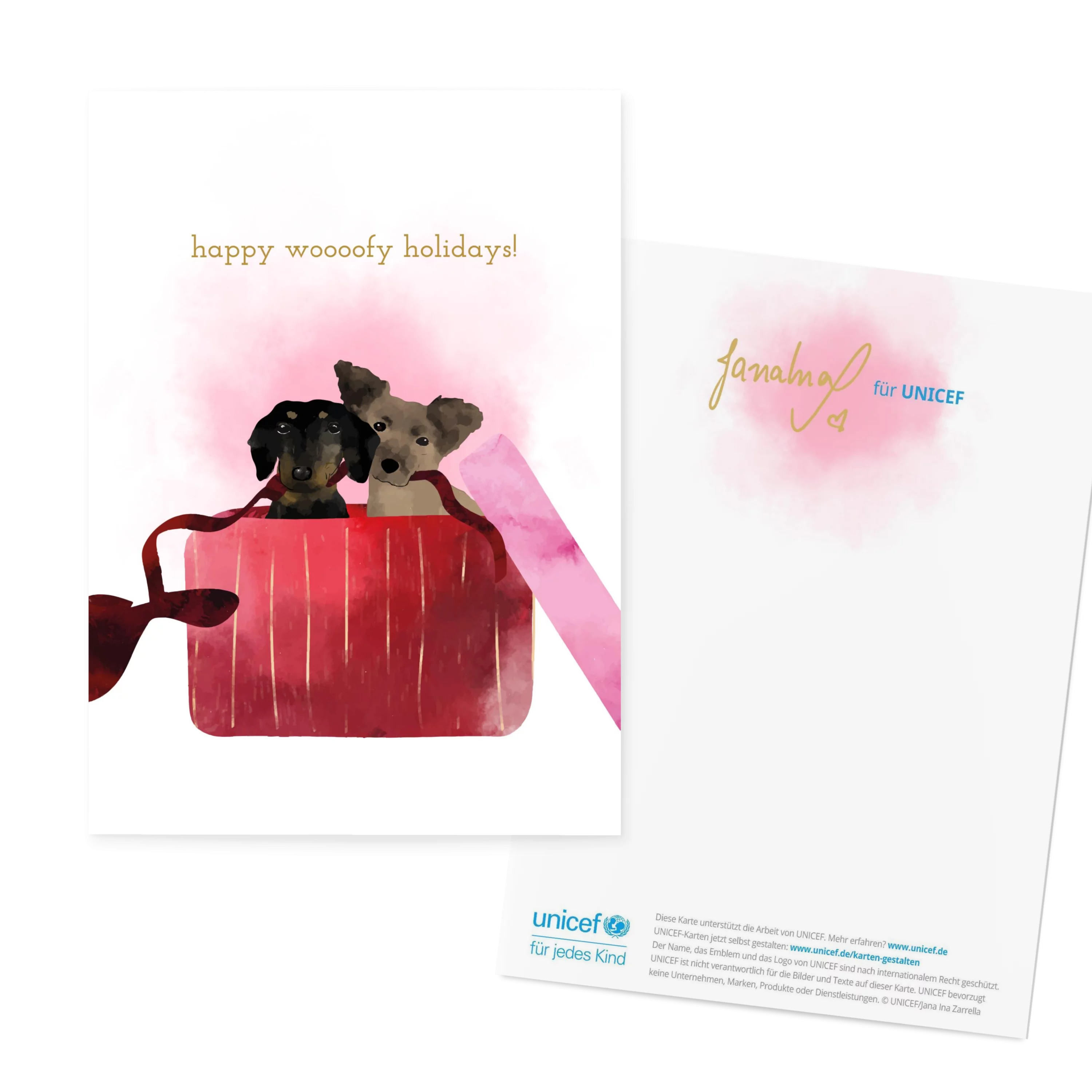 Jana Ina Zarrella Happy wooofy holidays!