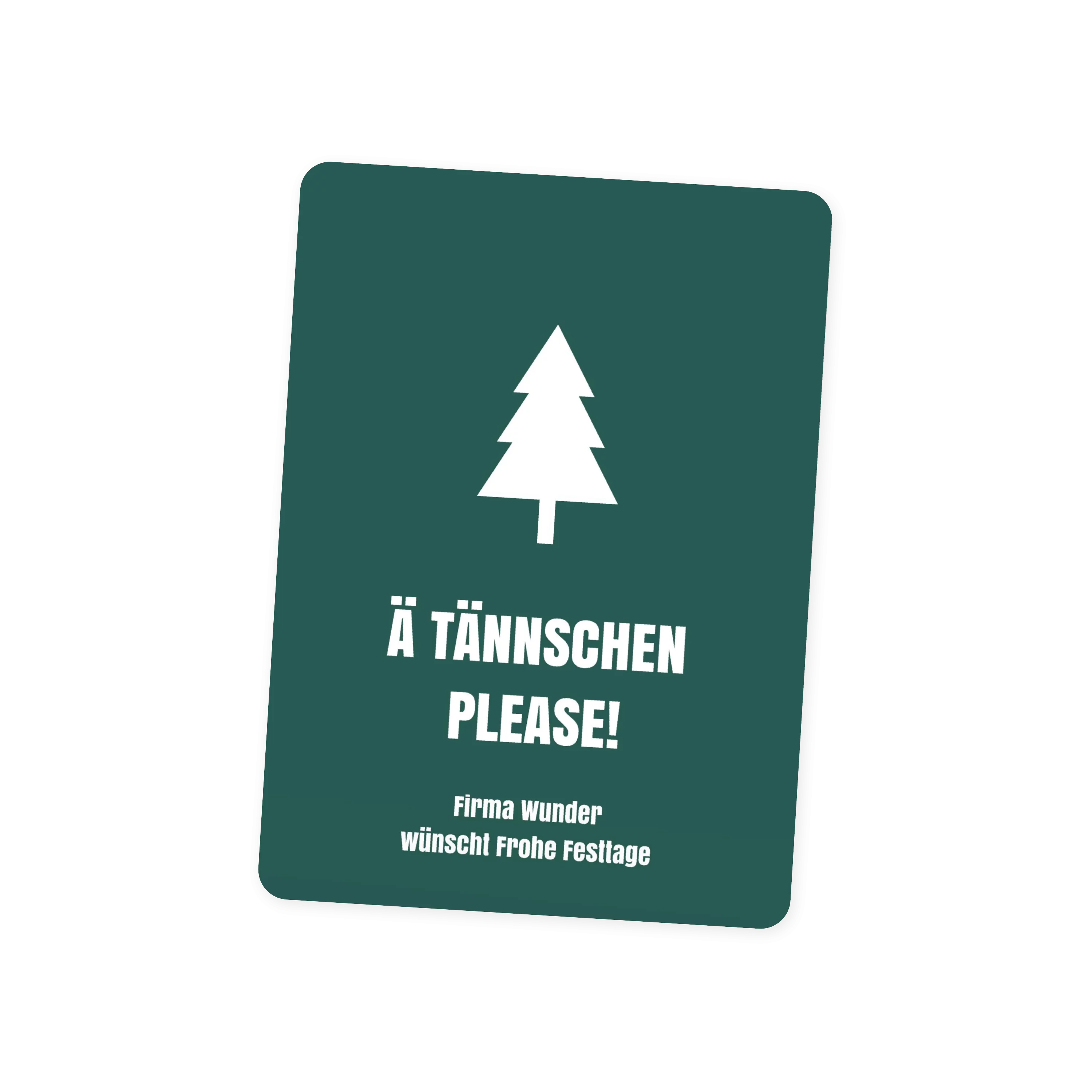 Ä Weihnachtstännschen