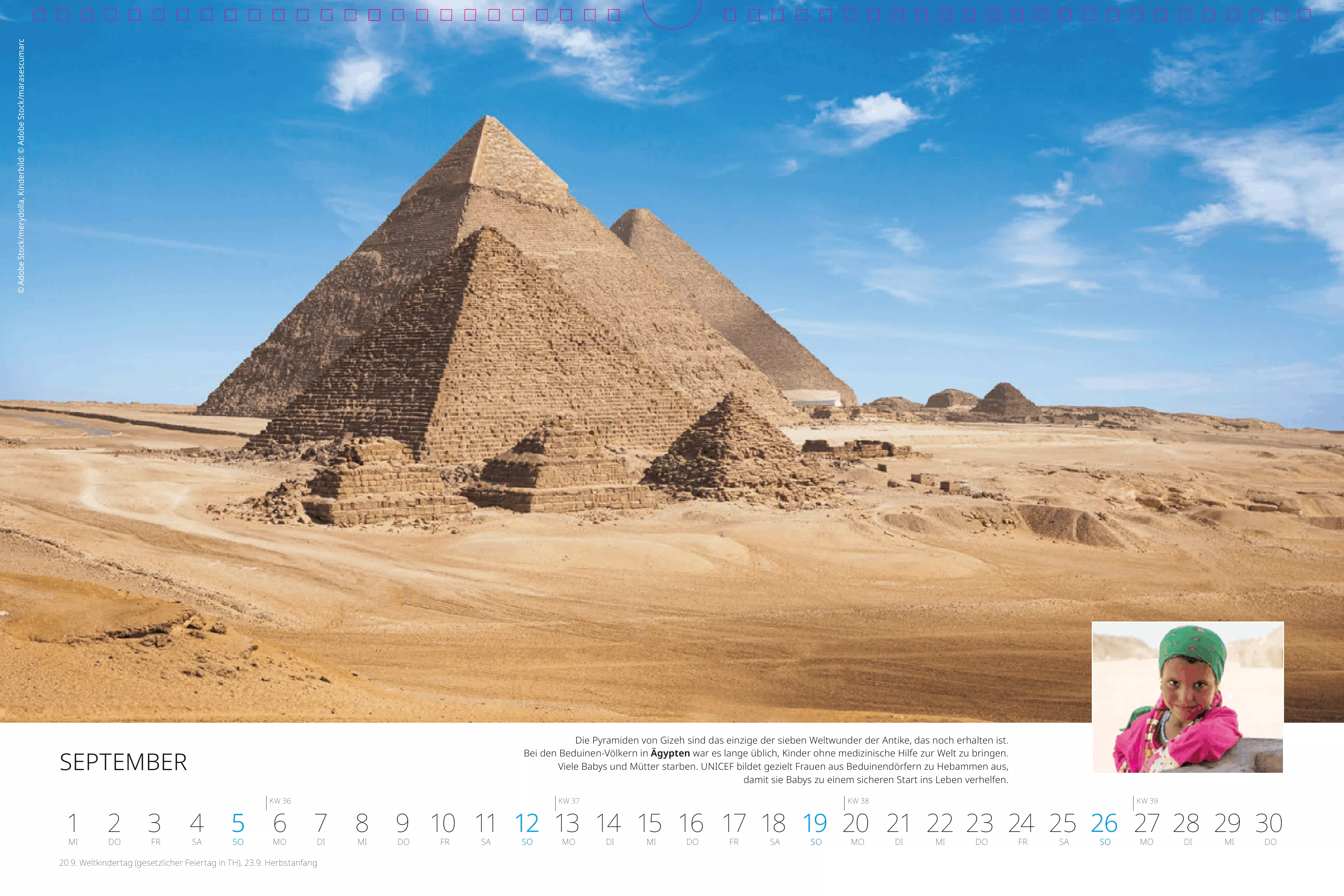 Wandkalender 2027