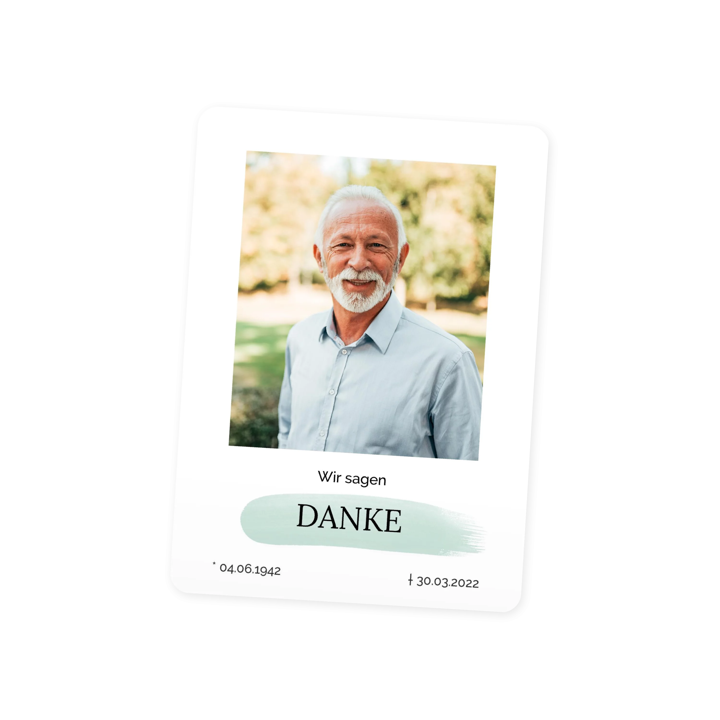 Zarte Pflanzen Danke