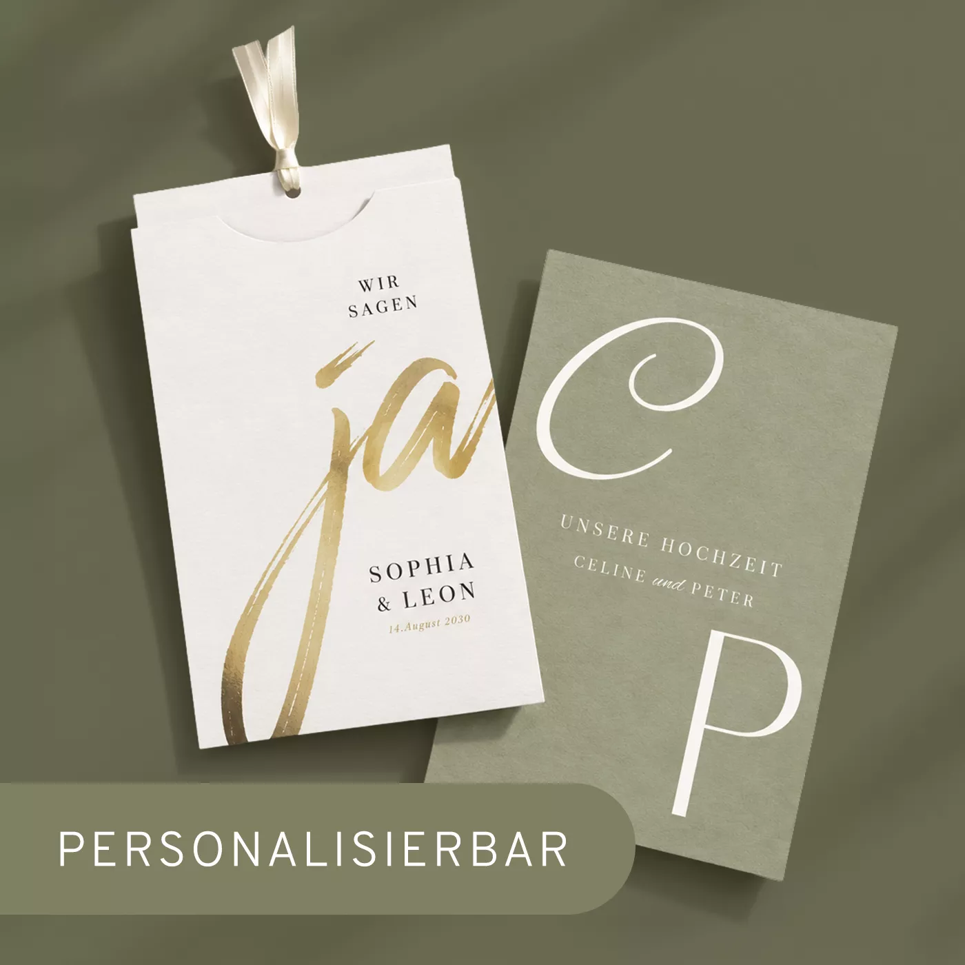 Hochzeitskarten gestalten