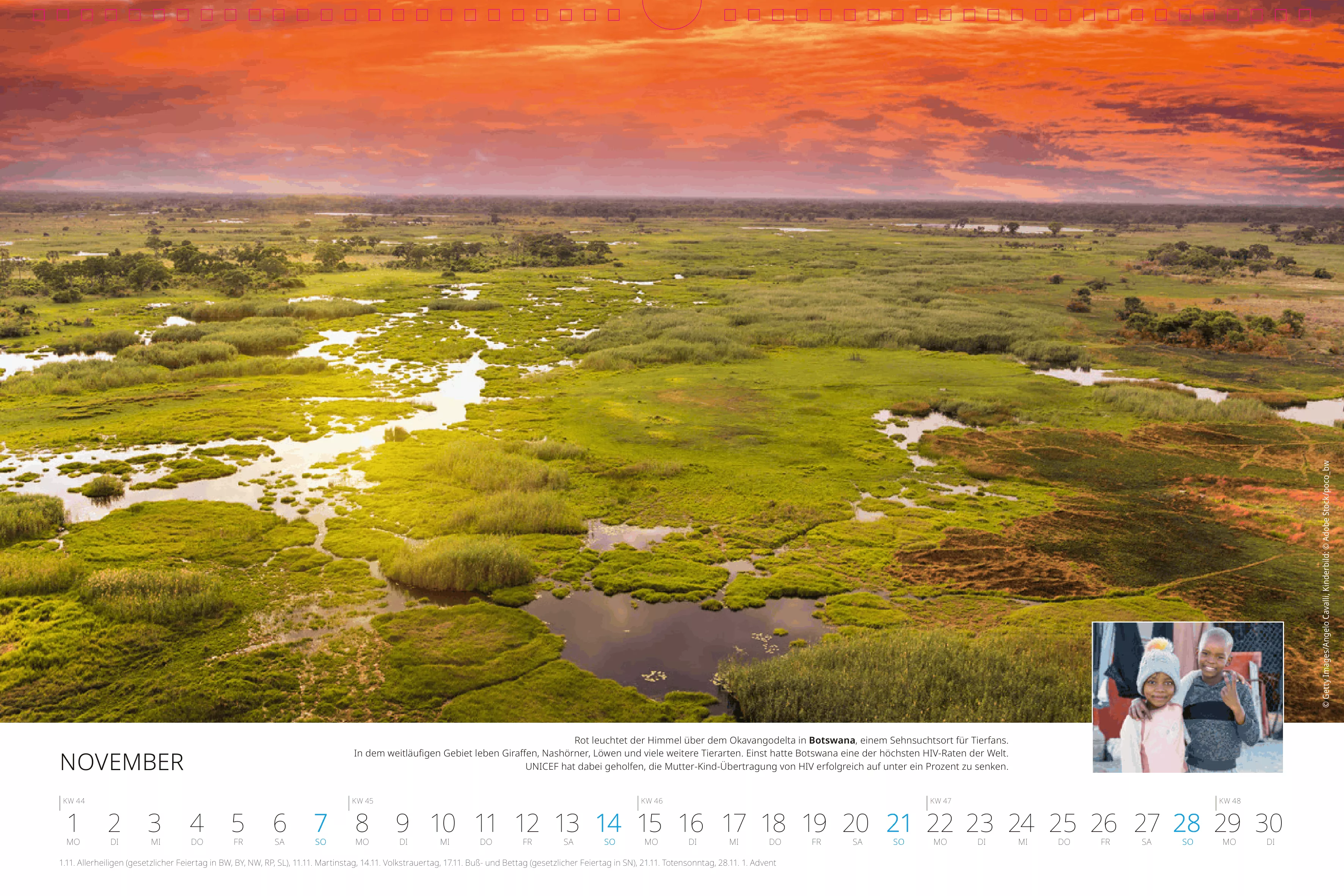 Wandkalender 2027