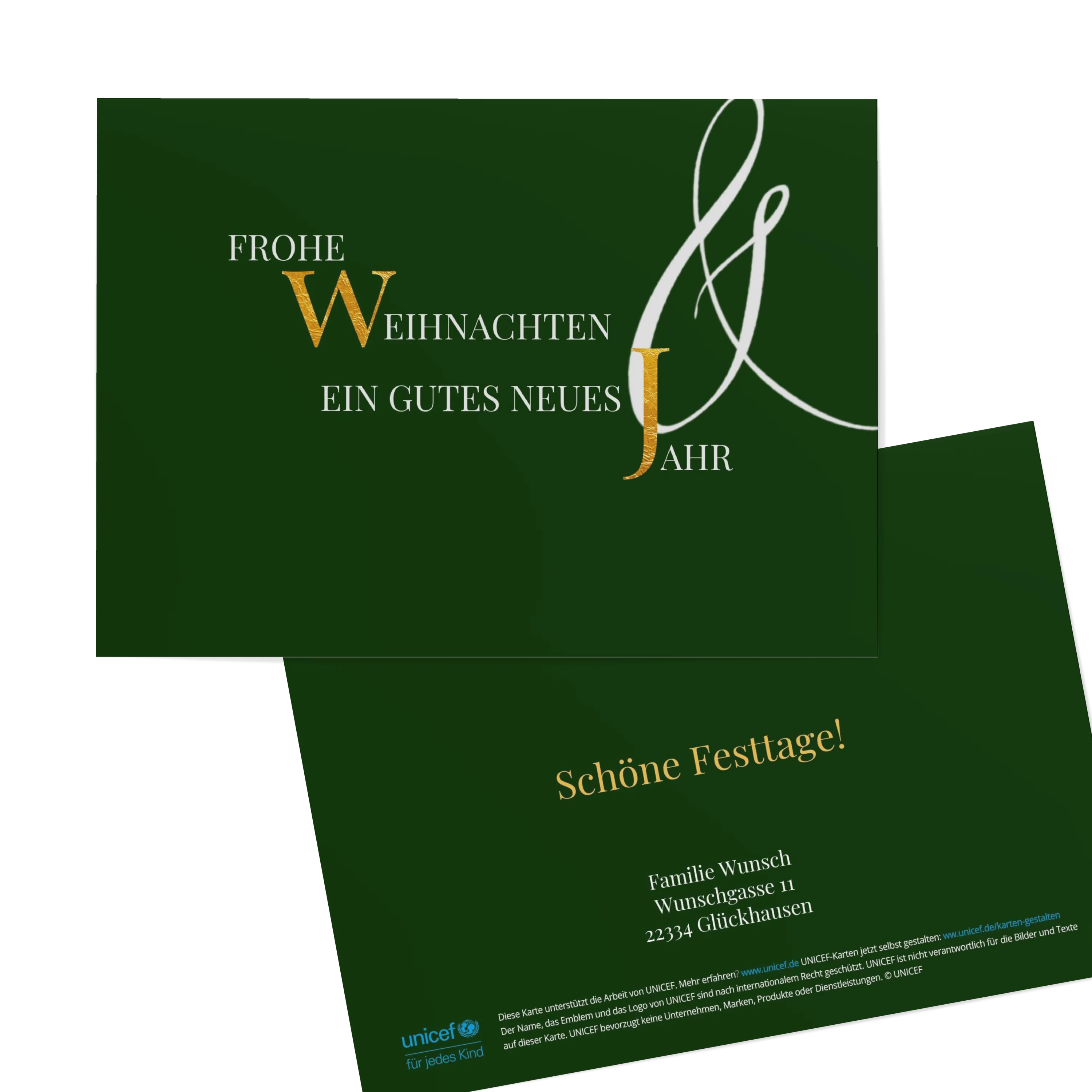 Elegant Christmas Letters