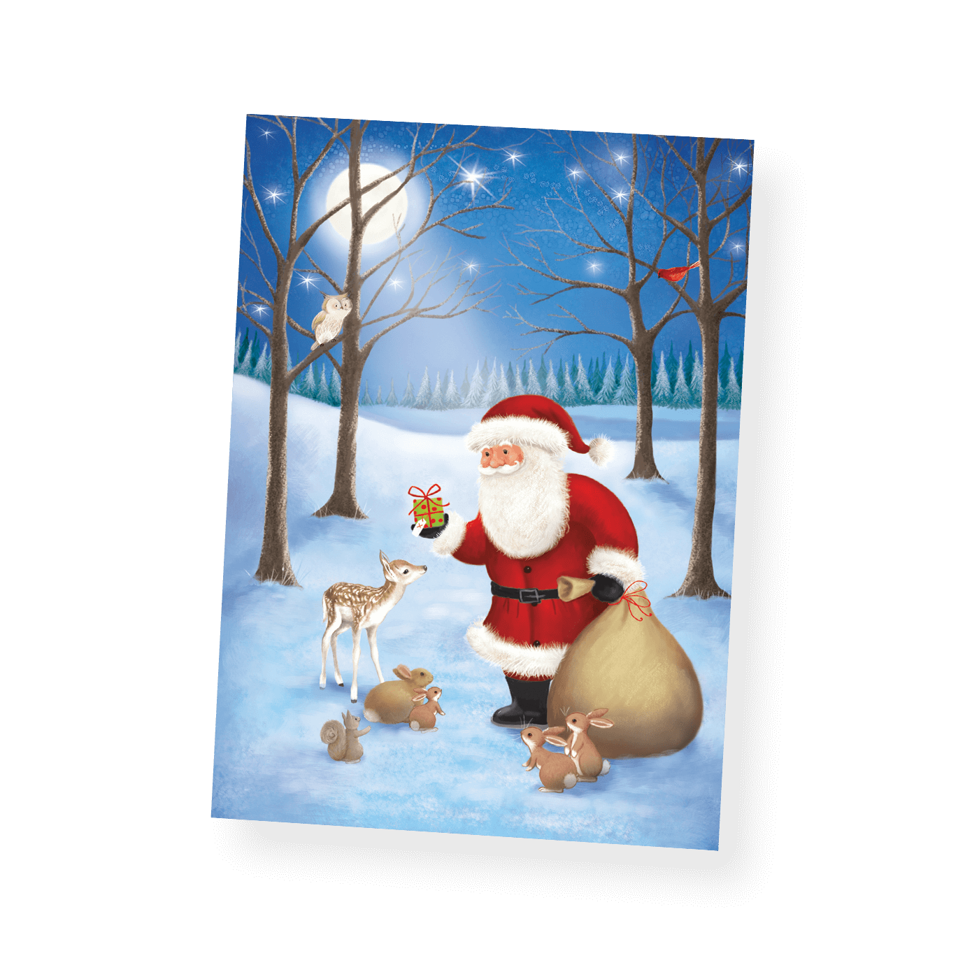Weihnachtskarte „Postkarten Weihnachtliche“ kaufen im UNICEF Grußkartenshop. Bild 6
