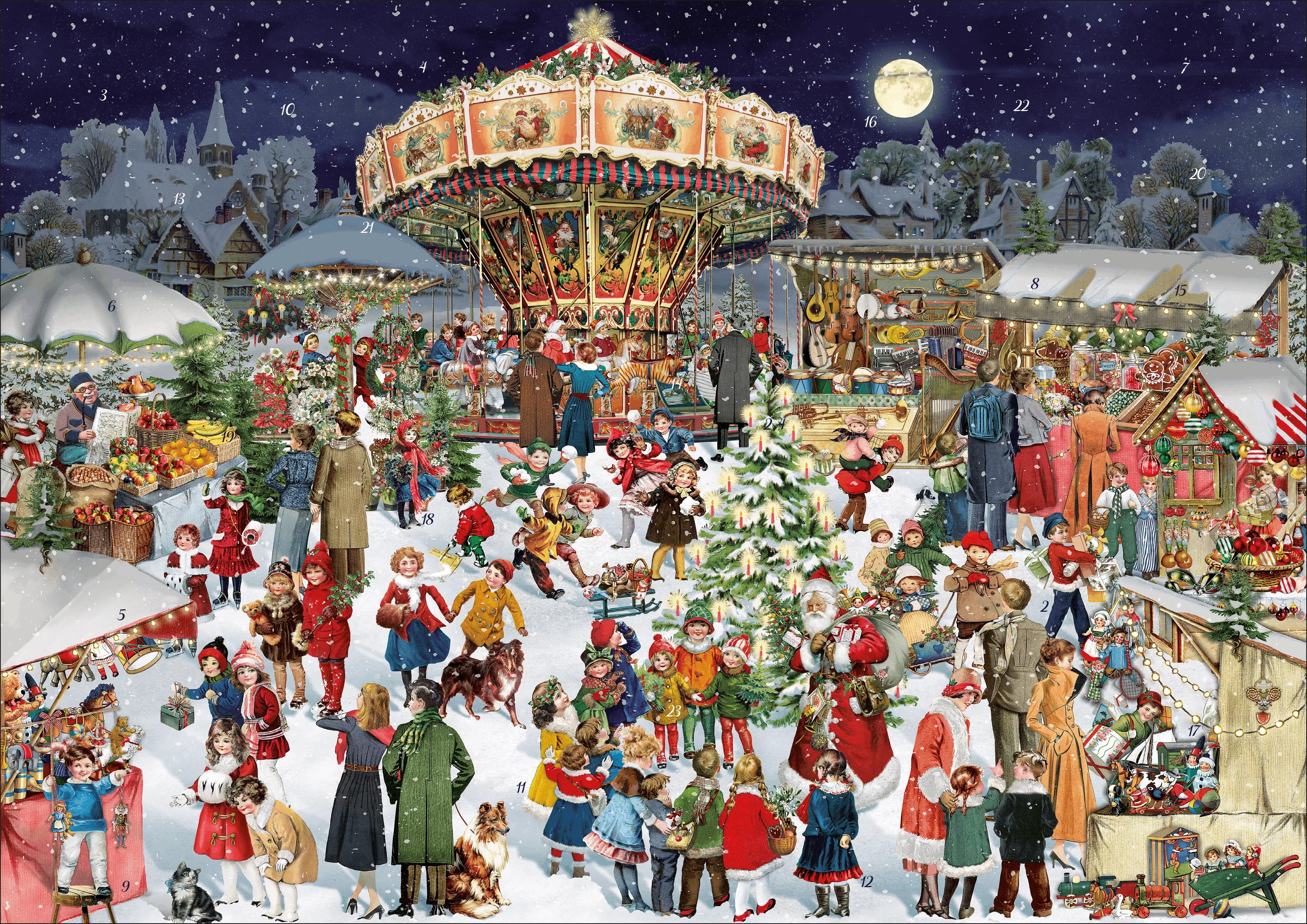 Alle Anlässe – Adventskalender Weihnachtsmarkt