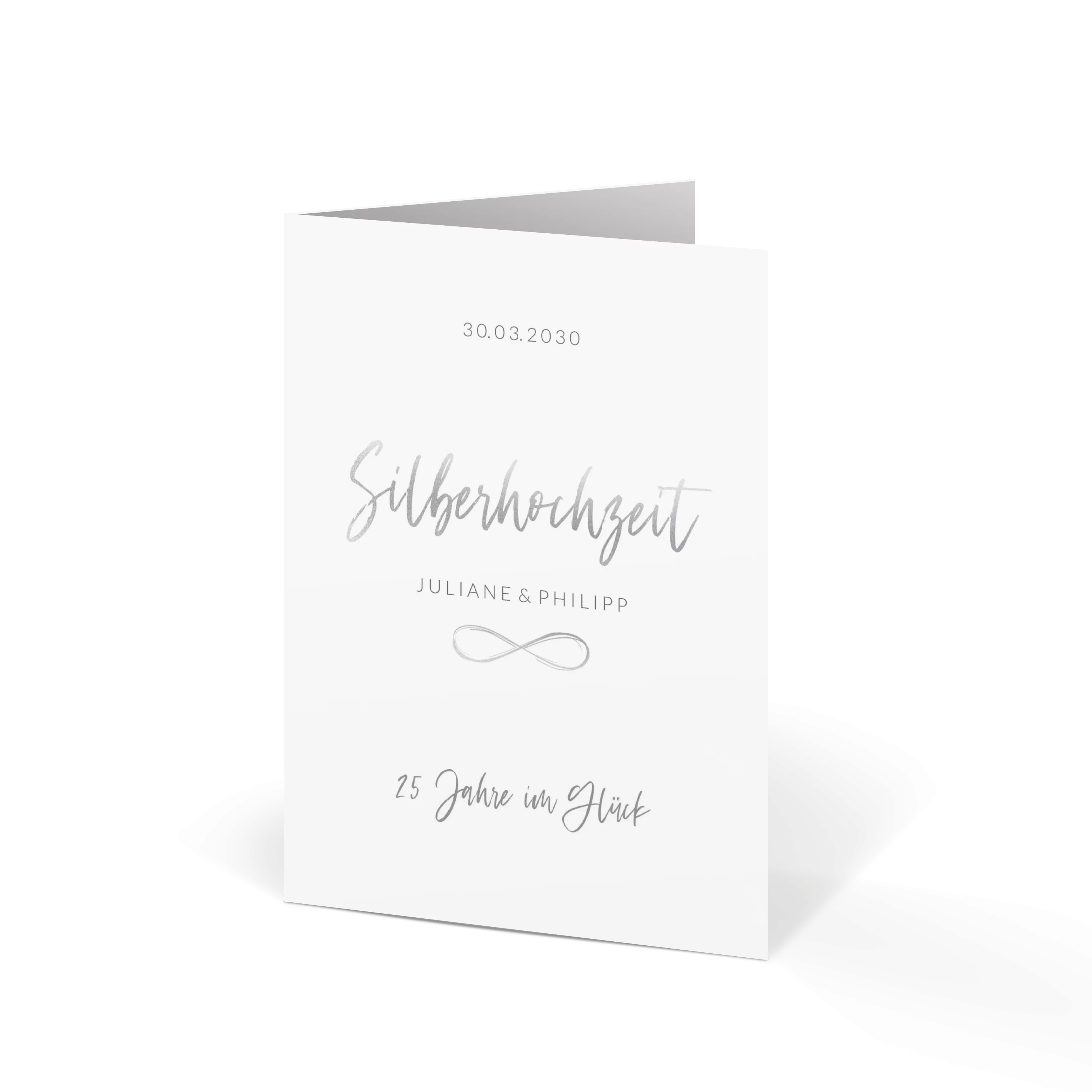 Infinity Silberhochzeit