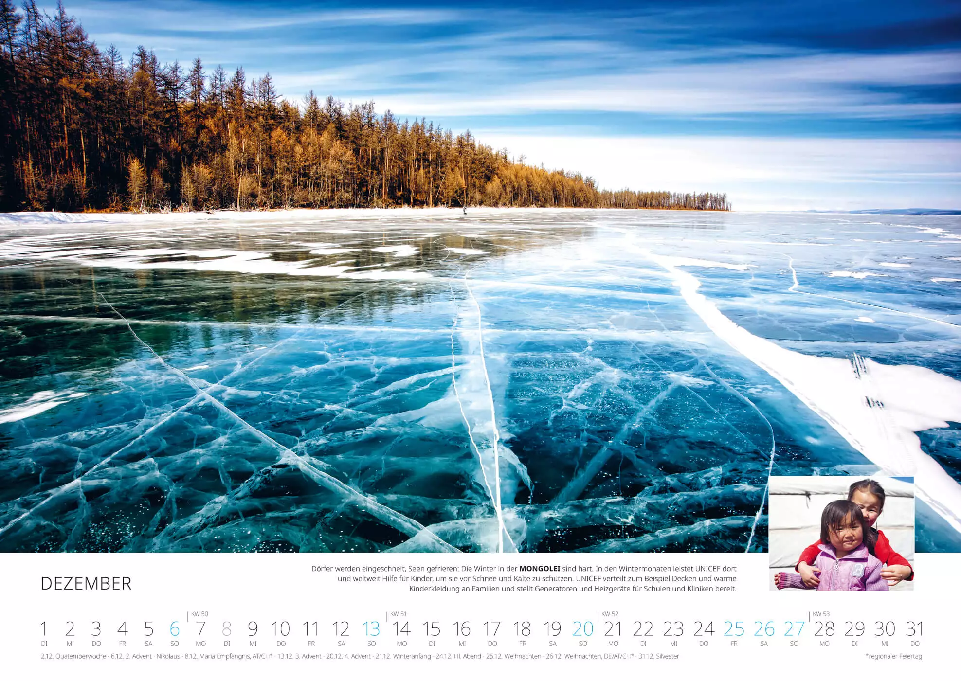 UNICEF-Kalender 2026