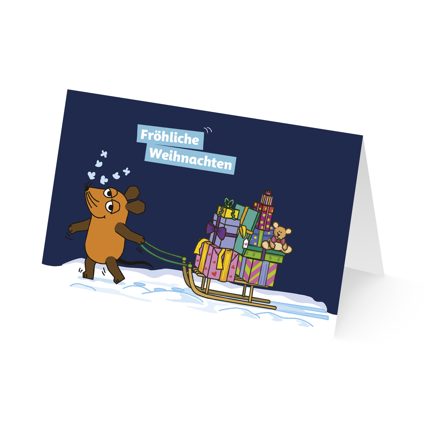 Weihnachtskarte „Weihnachten mit der Maus“ kaufen im UNICEF Grußkartenshop. Bild 5
