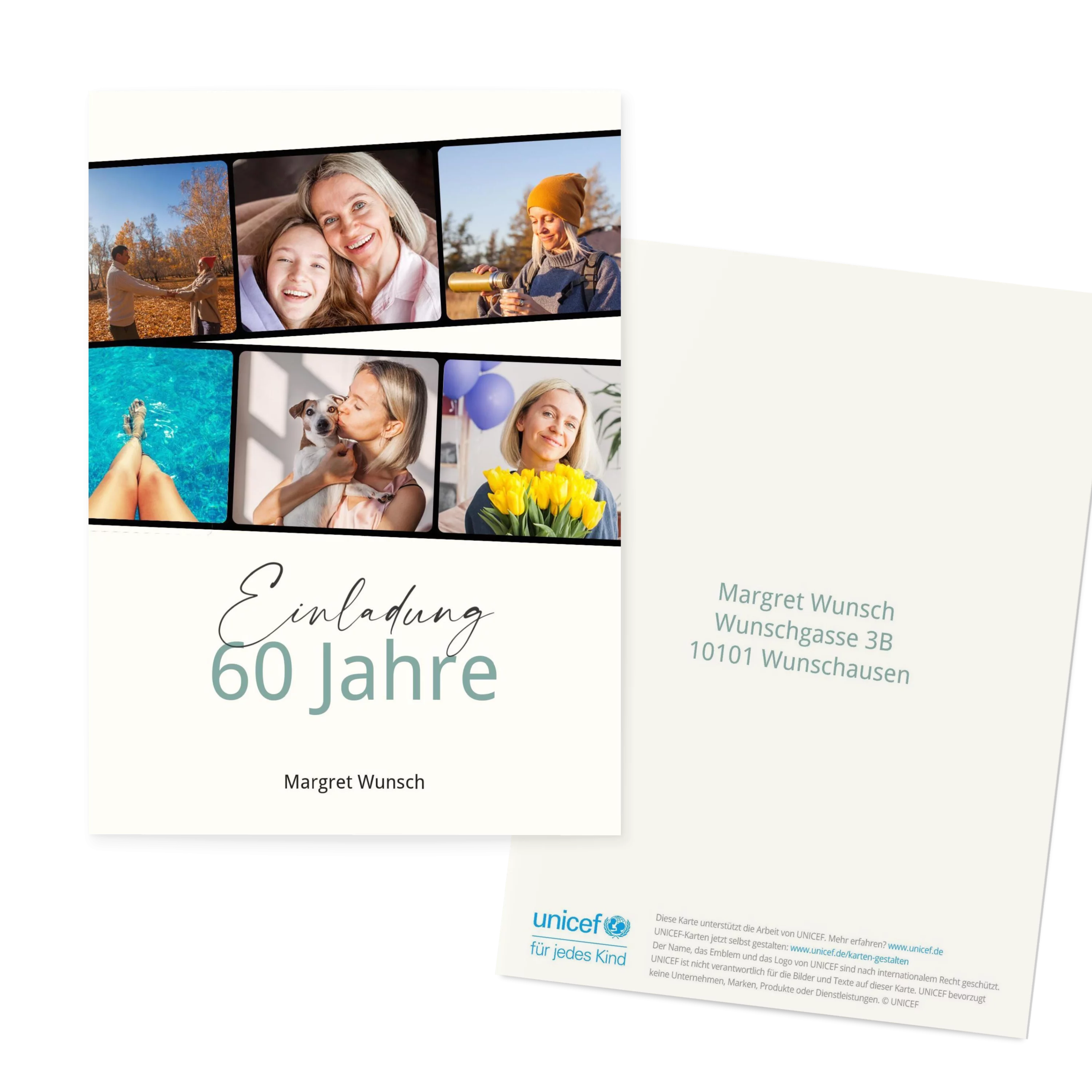 Fotostreifen Geburtstag