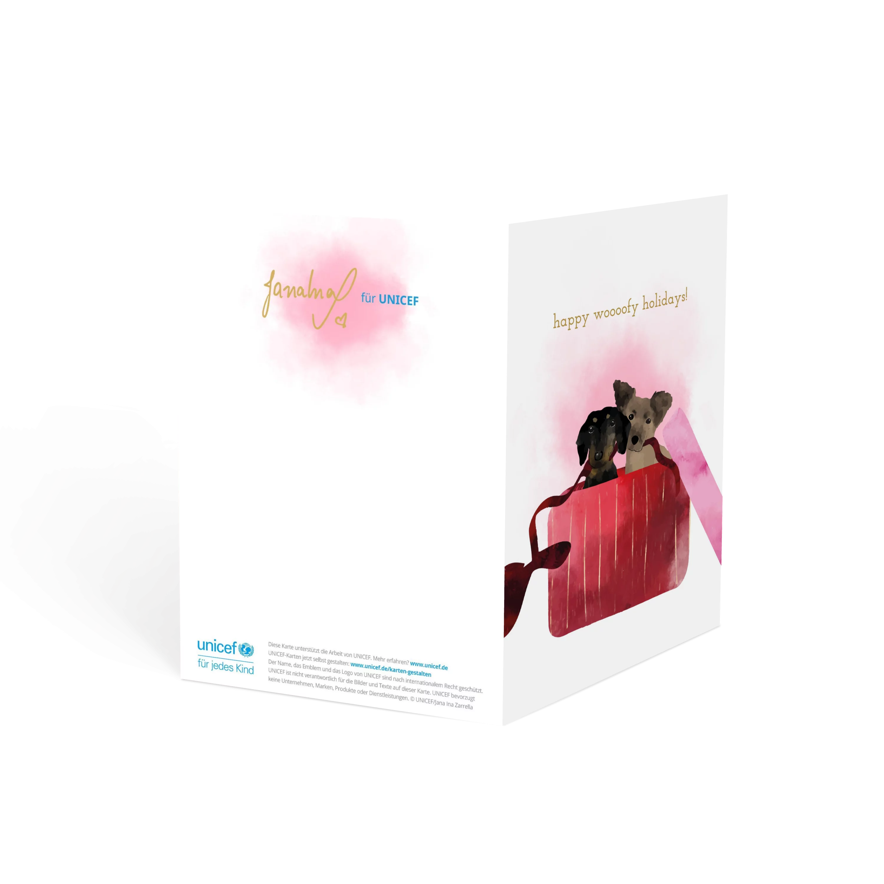 Jana Ina Zarrella Happy wooofy holidays!