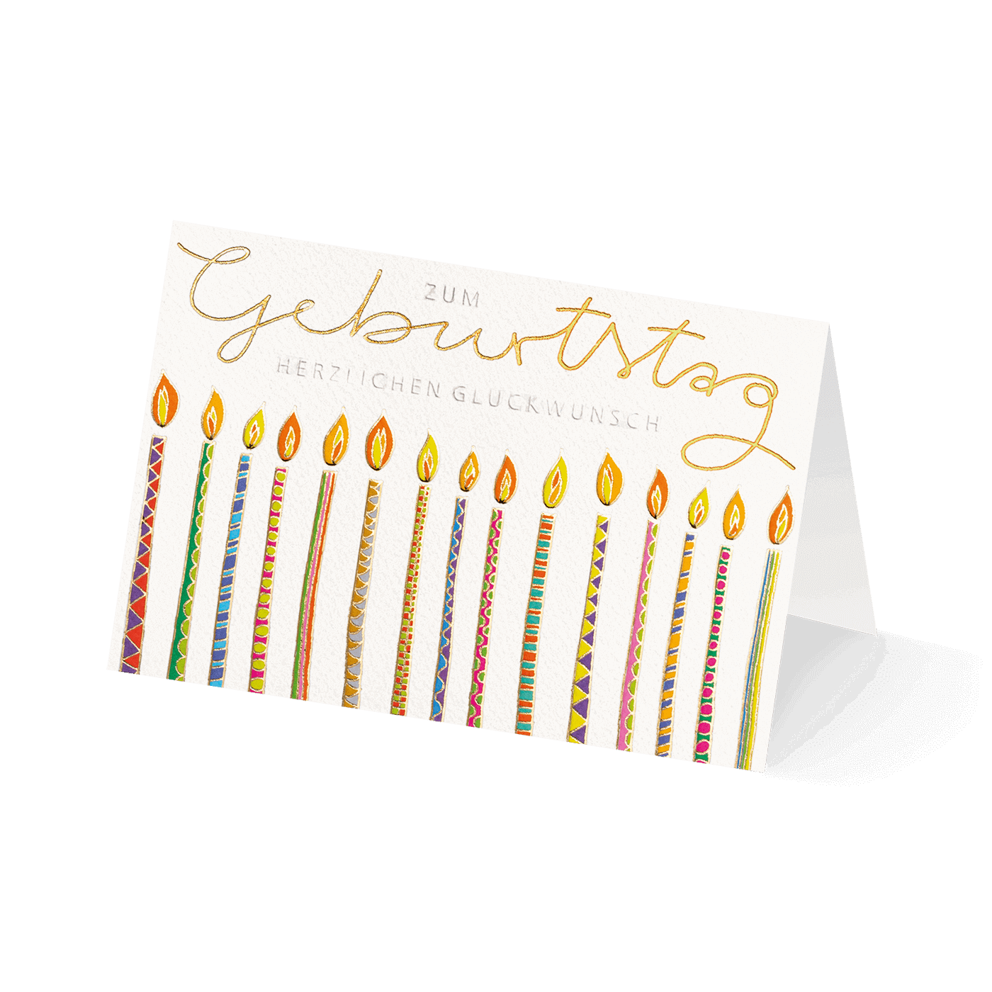 Grußkarte „Edle Geburtstagswünsche“ kaufen im UNICEF Grußkartenshop. Bild 3
