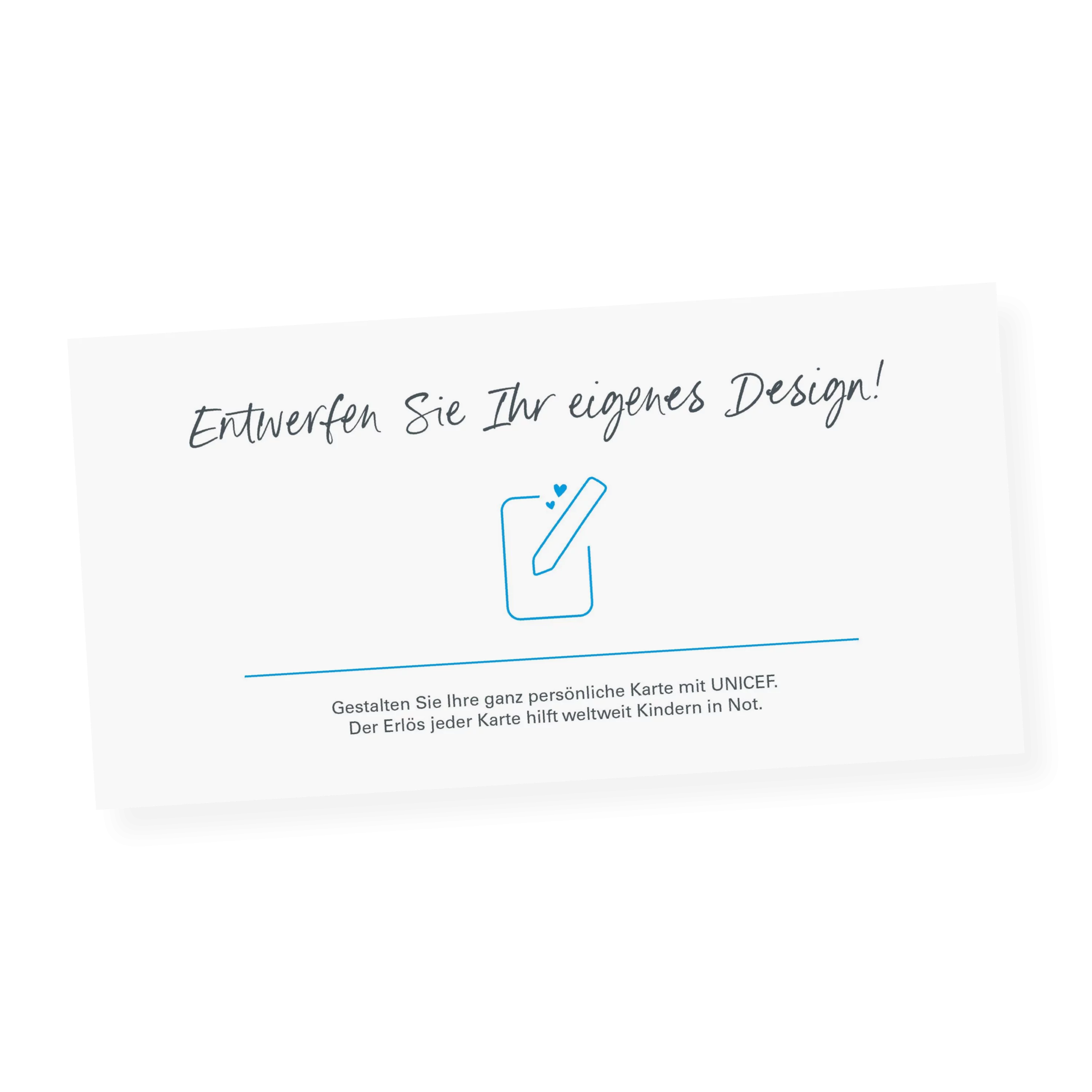 Fotokarte - Ticketformat