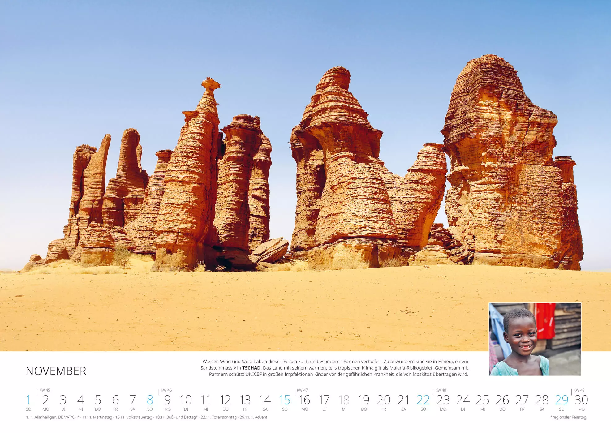 UNICEF-Kalender 2026