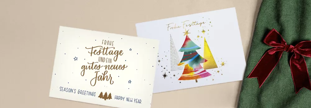 Geschäftliche Weihnachtsgrüße