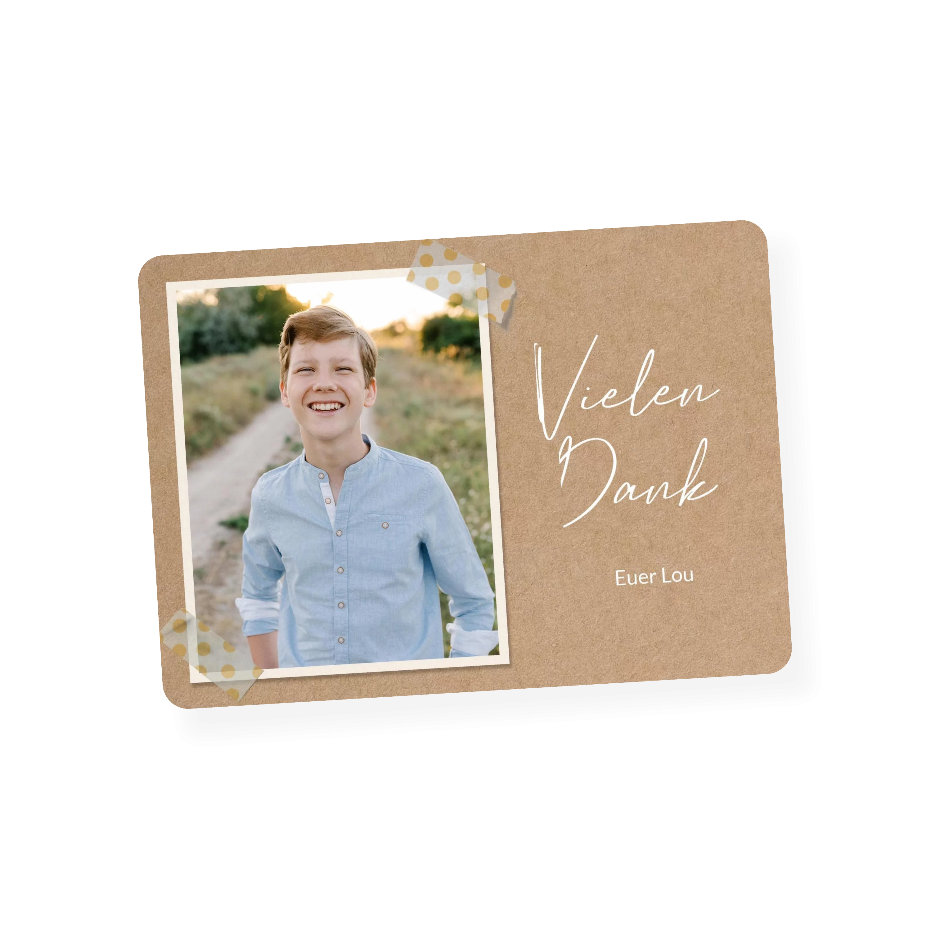 Fotorahmen Konfirmation