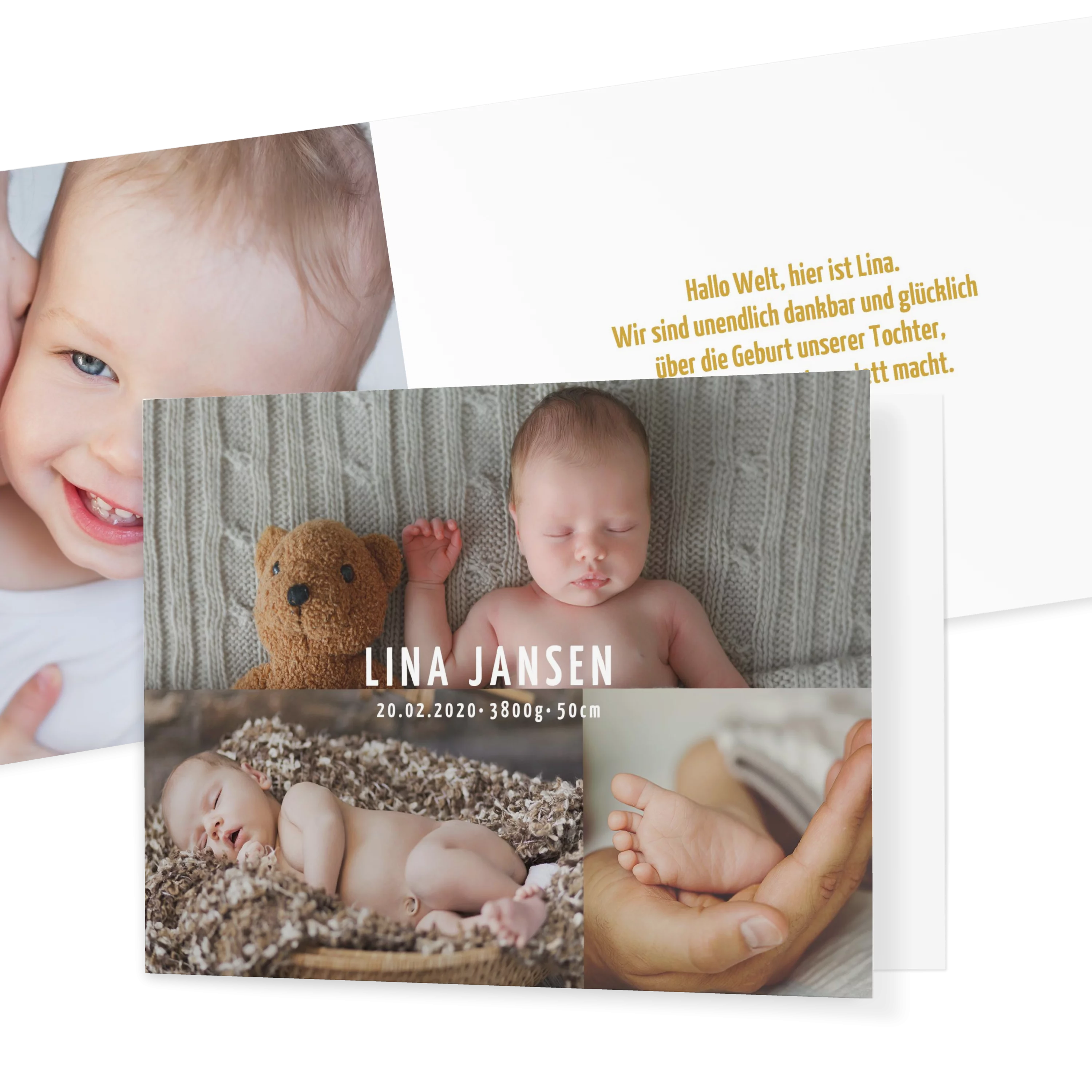 Baby Drei Bilder
