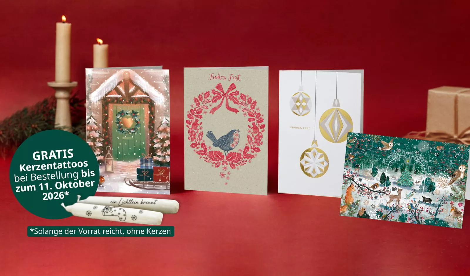 Weihnachtsgrüße von Herzen
