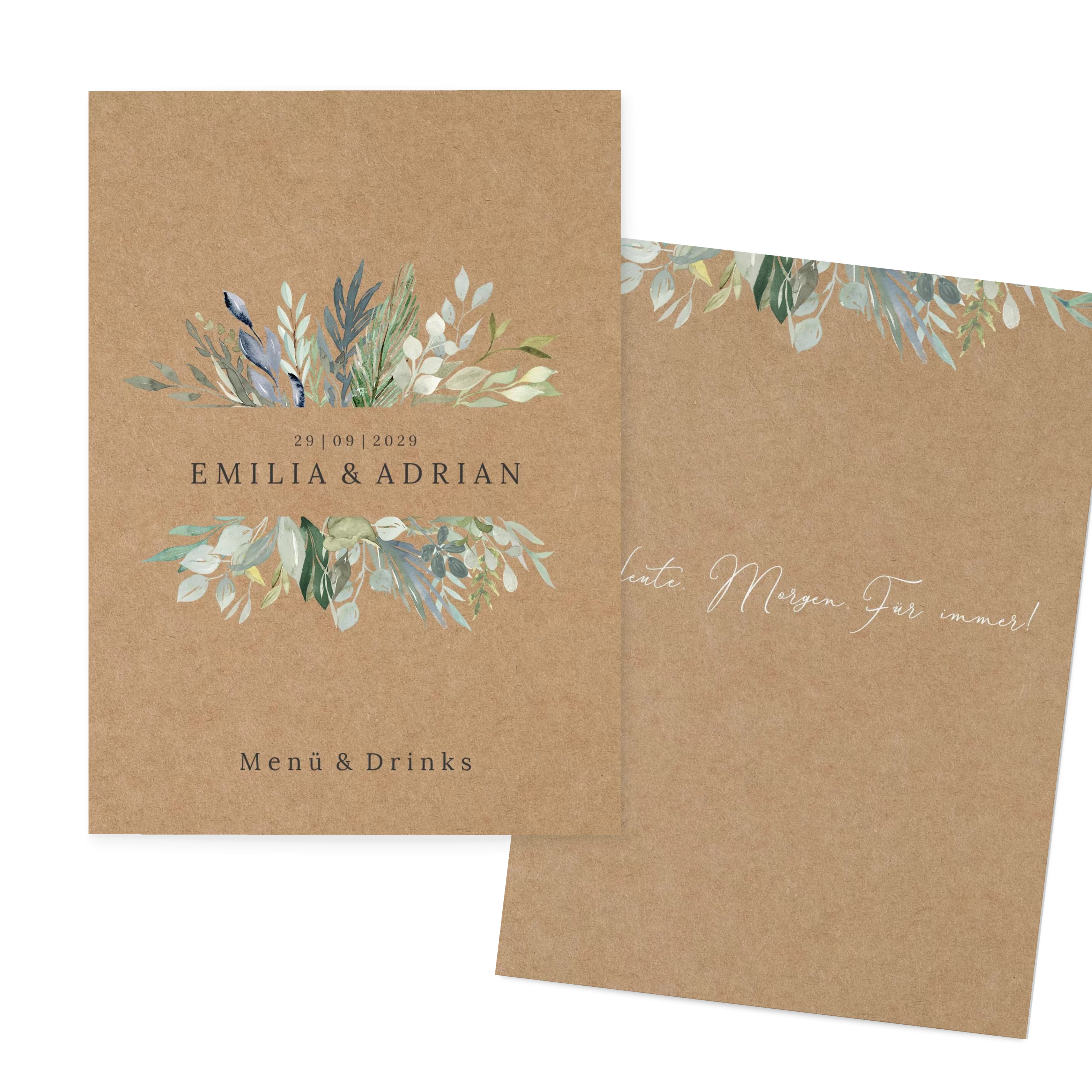 Green Dream Menükarte