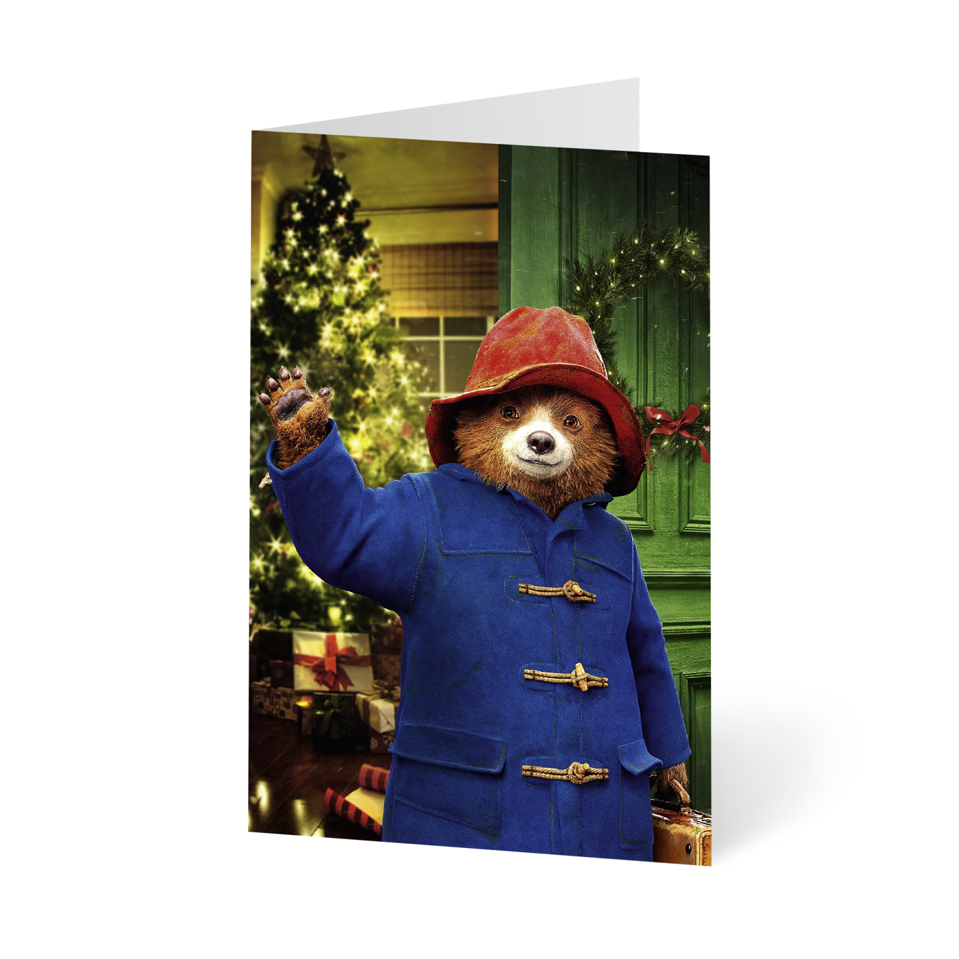 Weihnachtskarte „Paddington Bär“ kaufen im UNICEF Grußkartenshop. Bild 1
