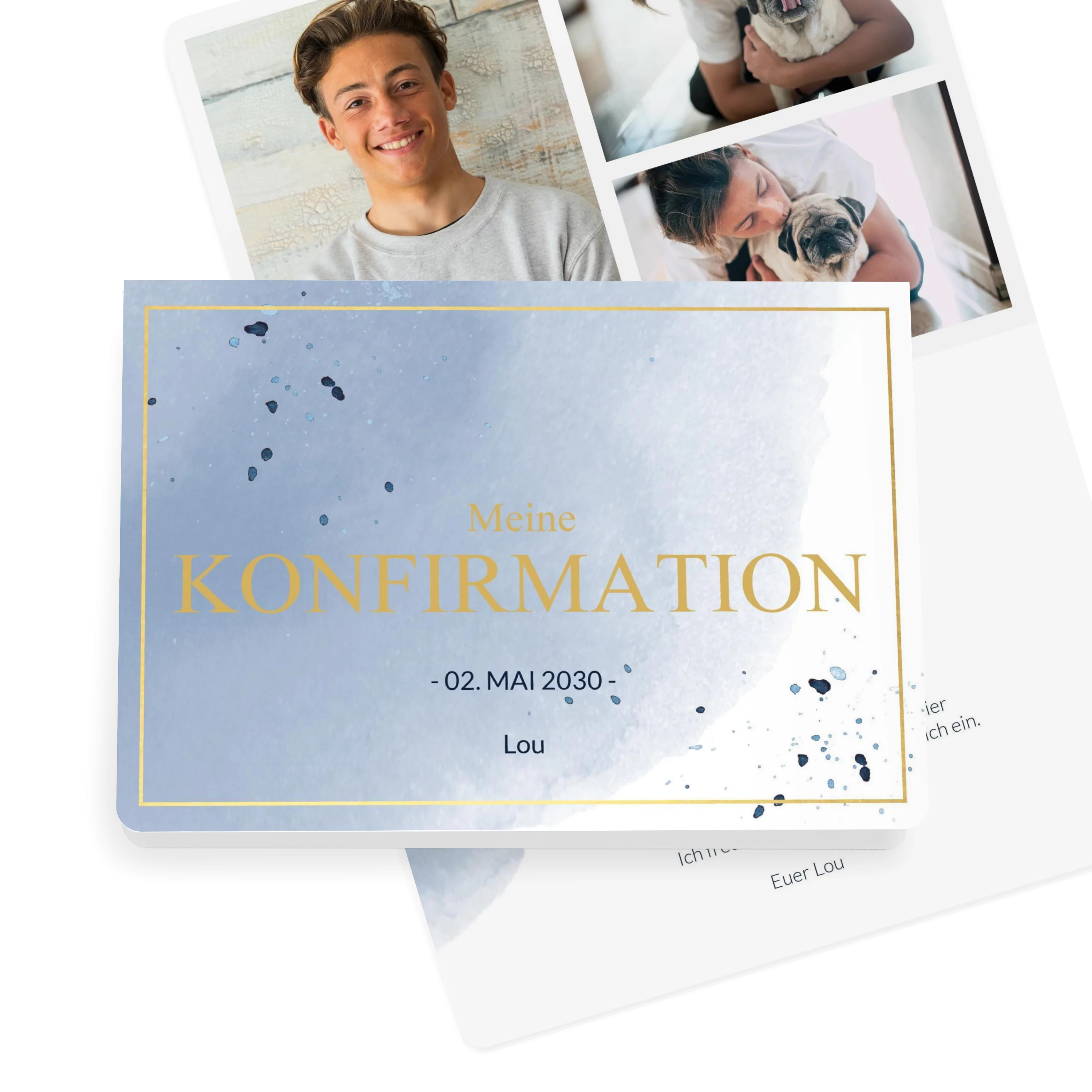 Watercolor Konfirmation