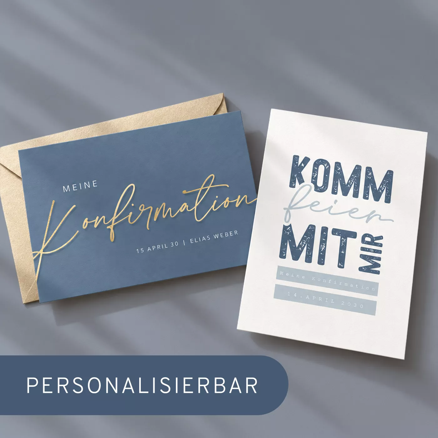 Konfirmationskarten gestalten