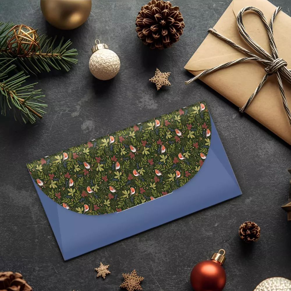 Geschenkumschläge Winterwald