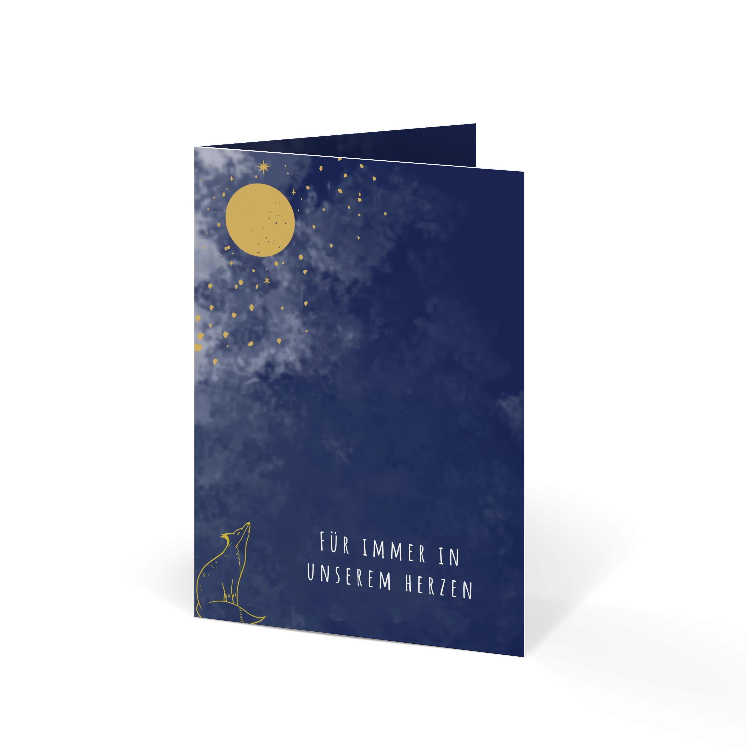 Mond und Sterne