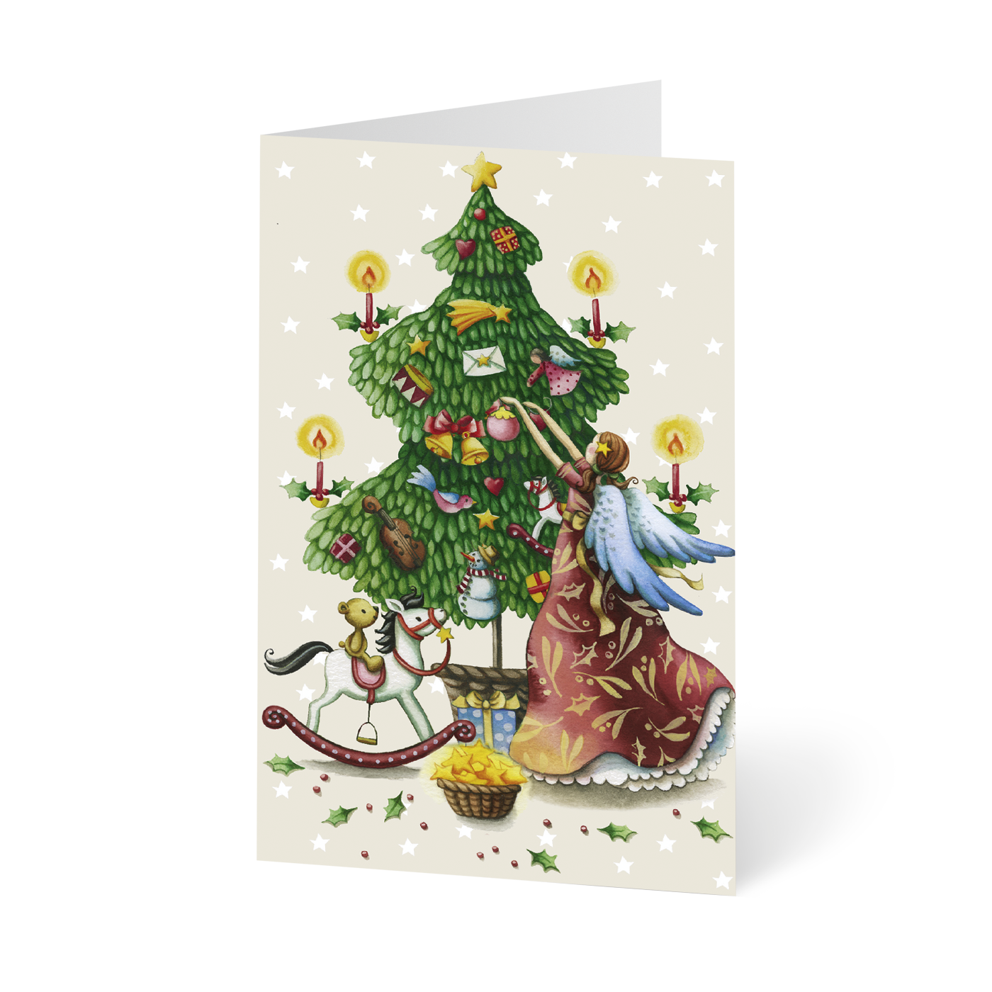 Weihnachtskarte „Bald schon ist Weihnacht“ kaufen im UNICEF Grußkartenshop. Bild 2