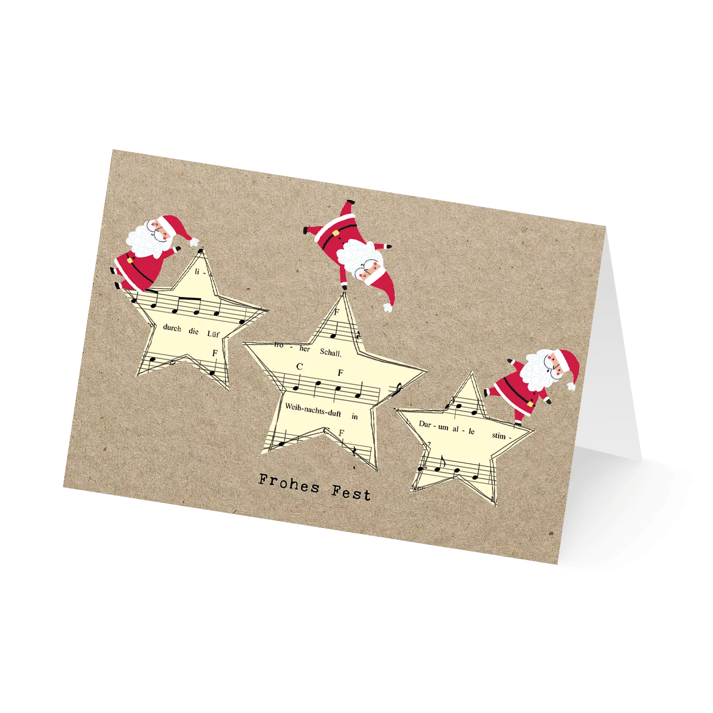 Musikalische Weihnachtsmänner