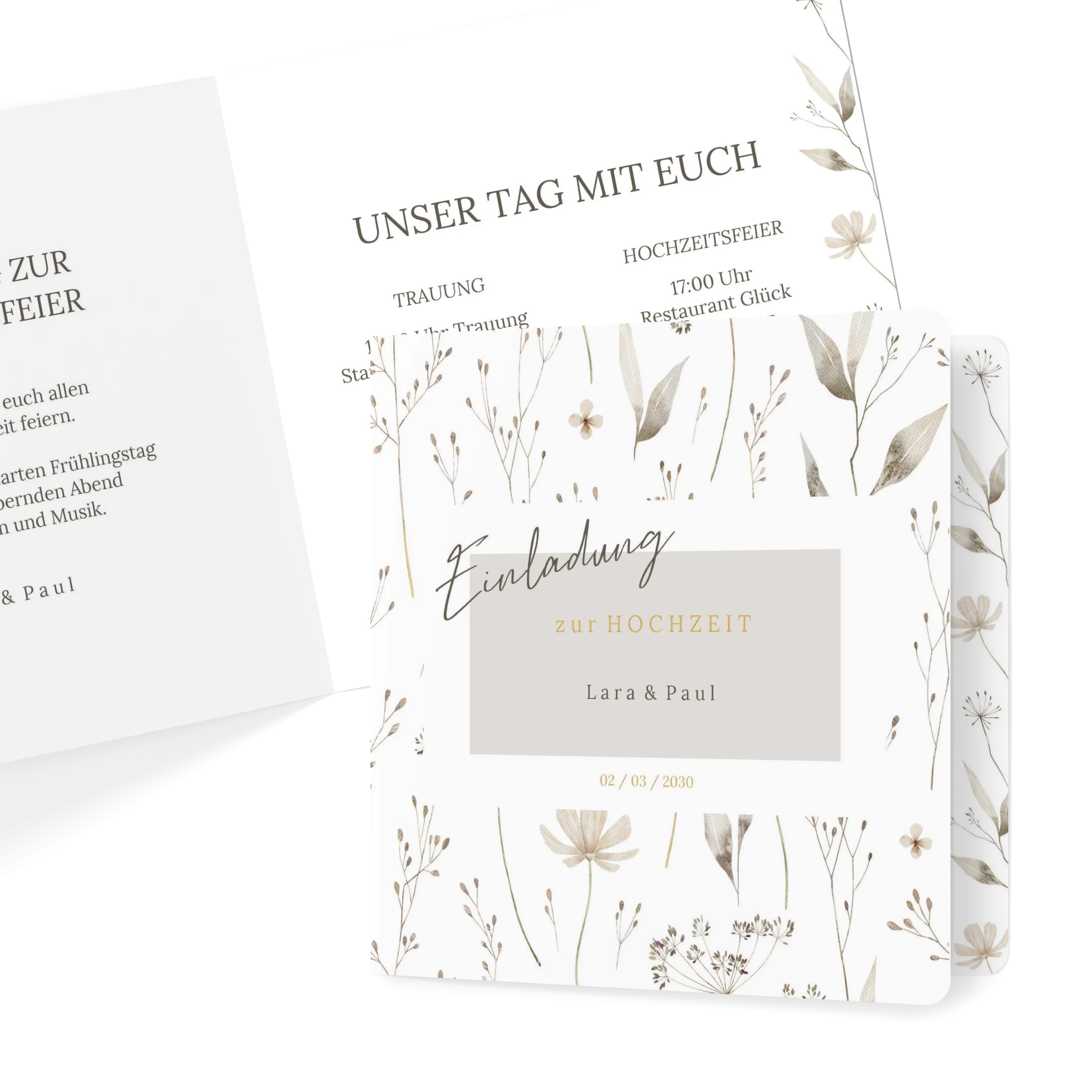 Getrocknete Blumen