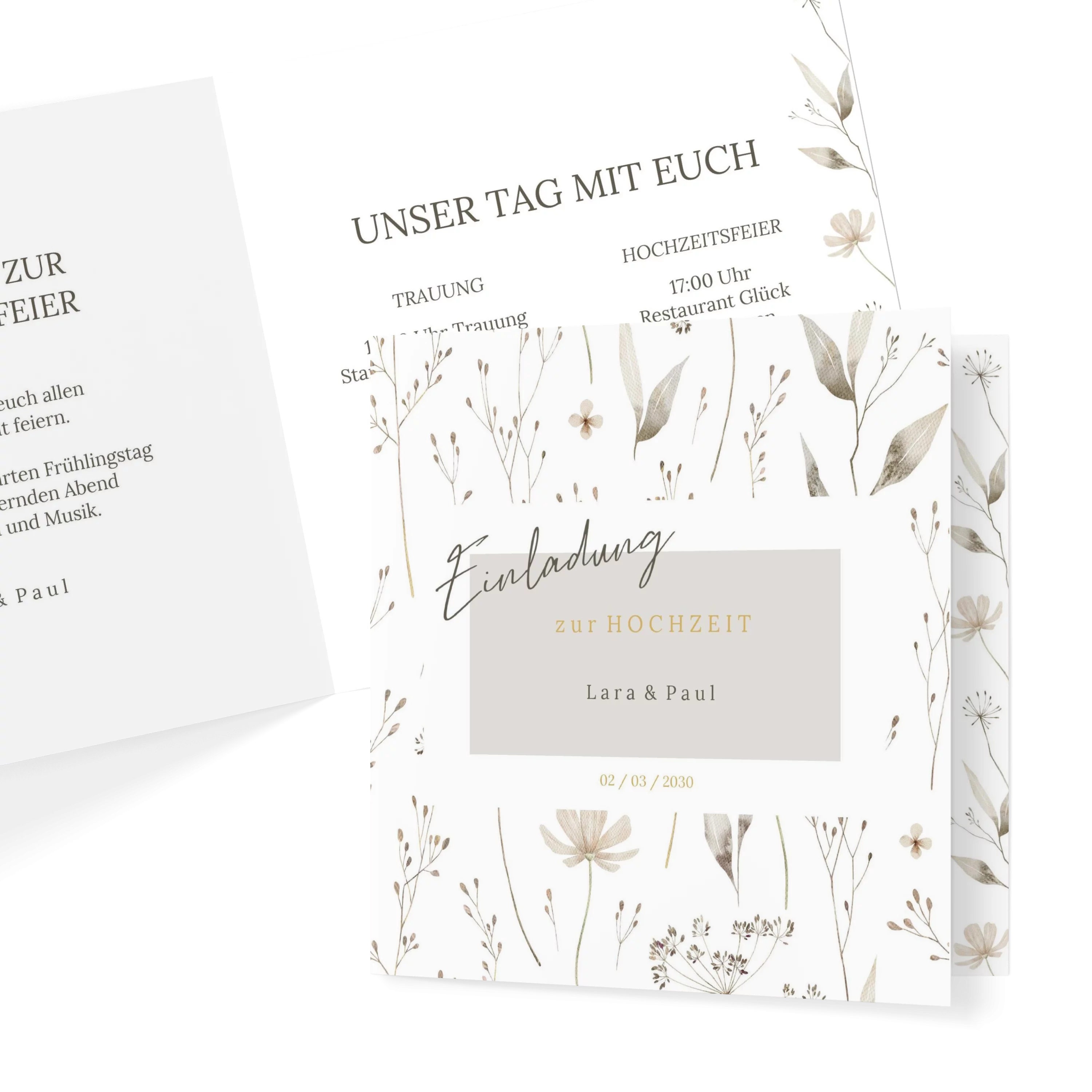 Getrocknete Blumen