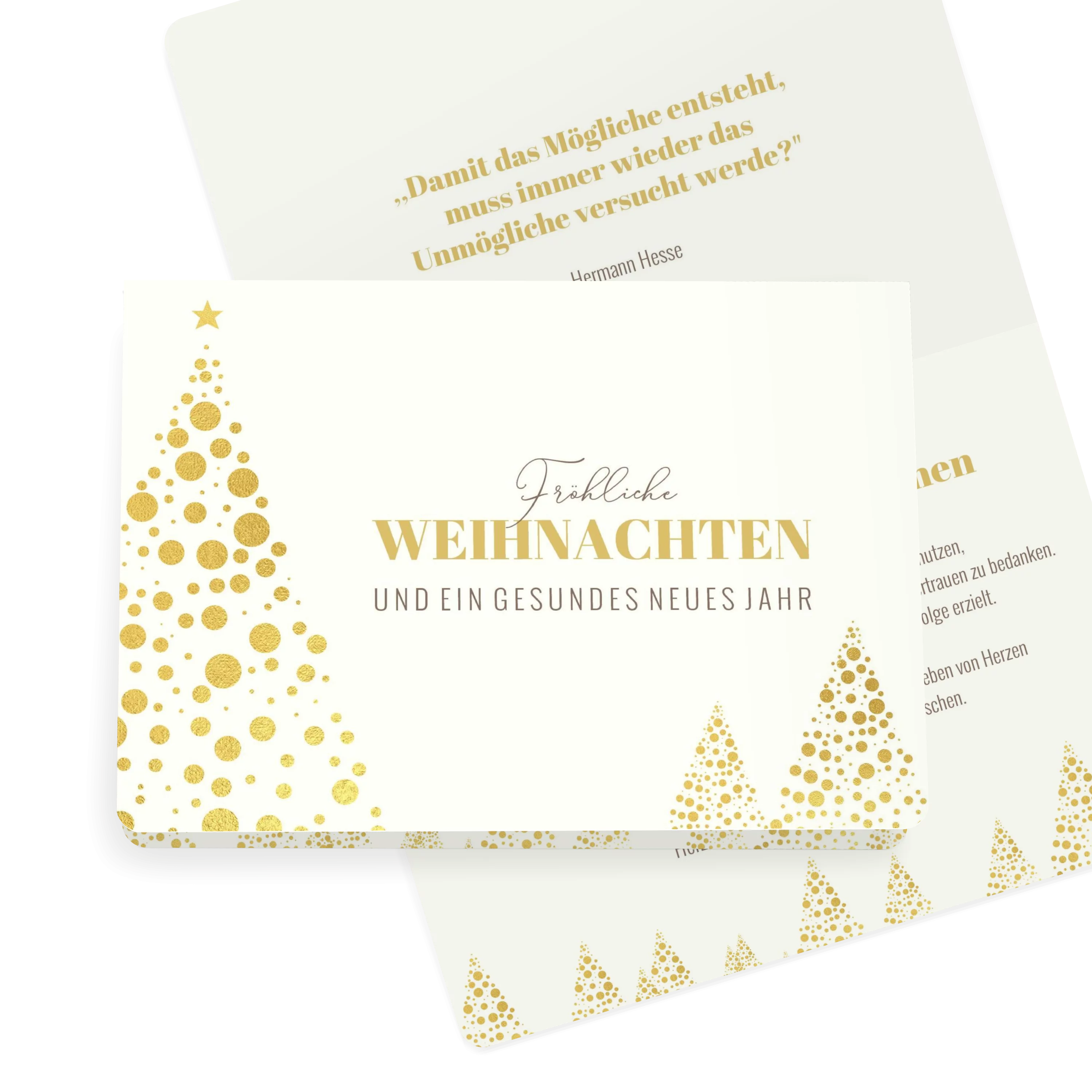Goldene Bäume