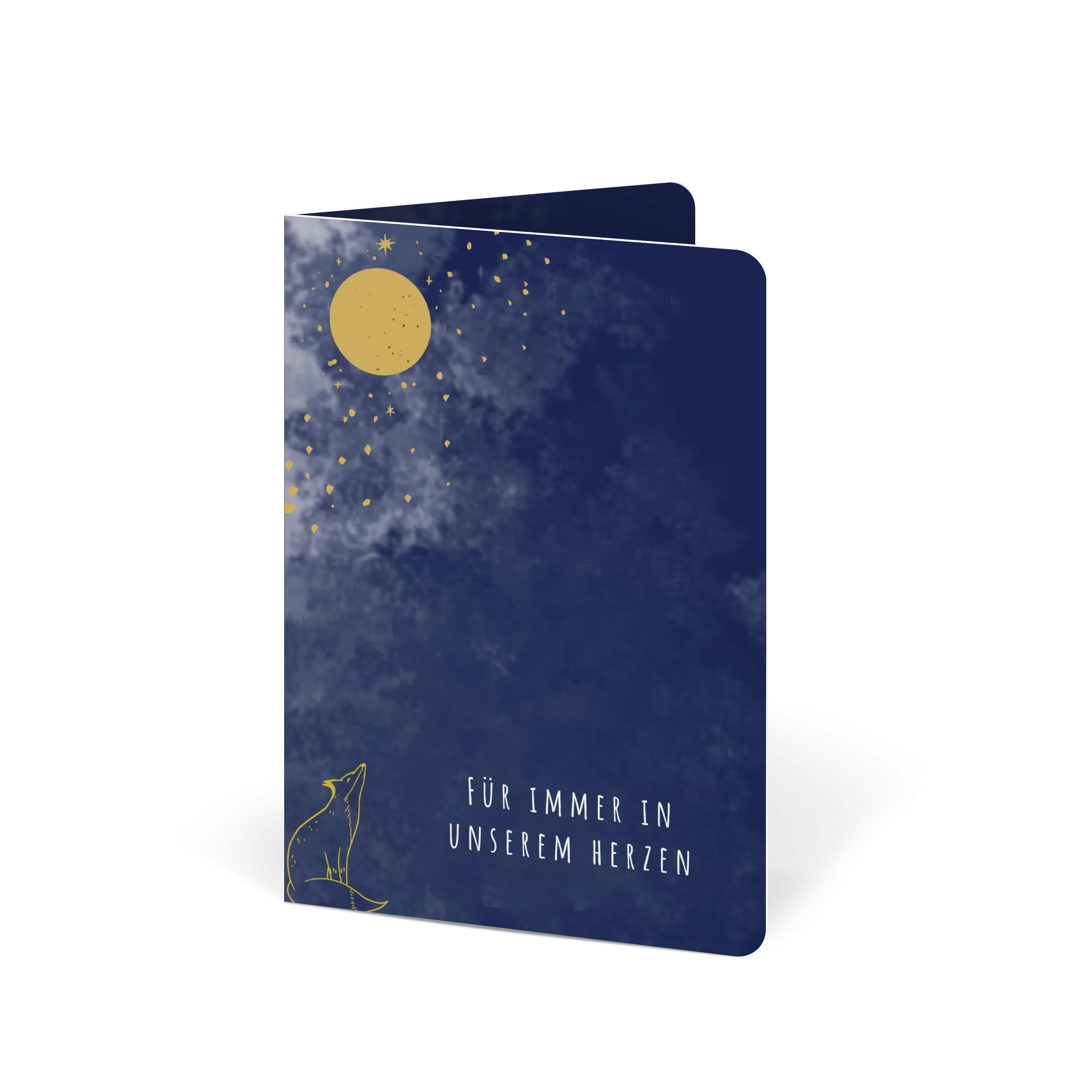 Mond und Sterne