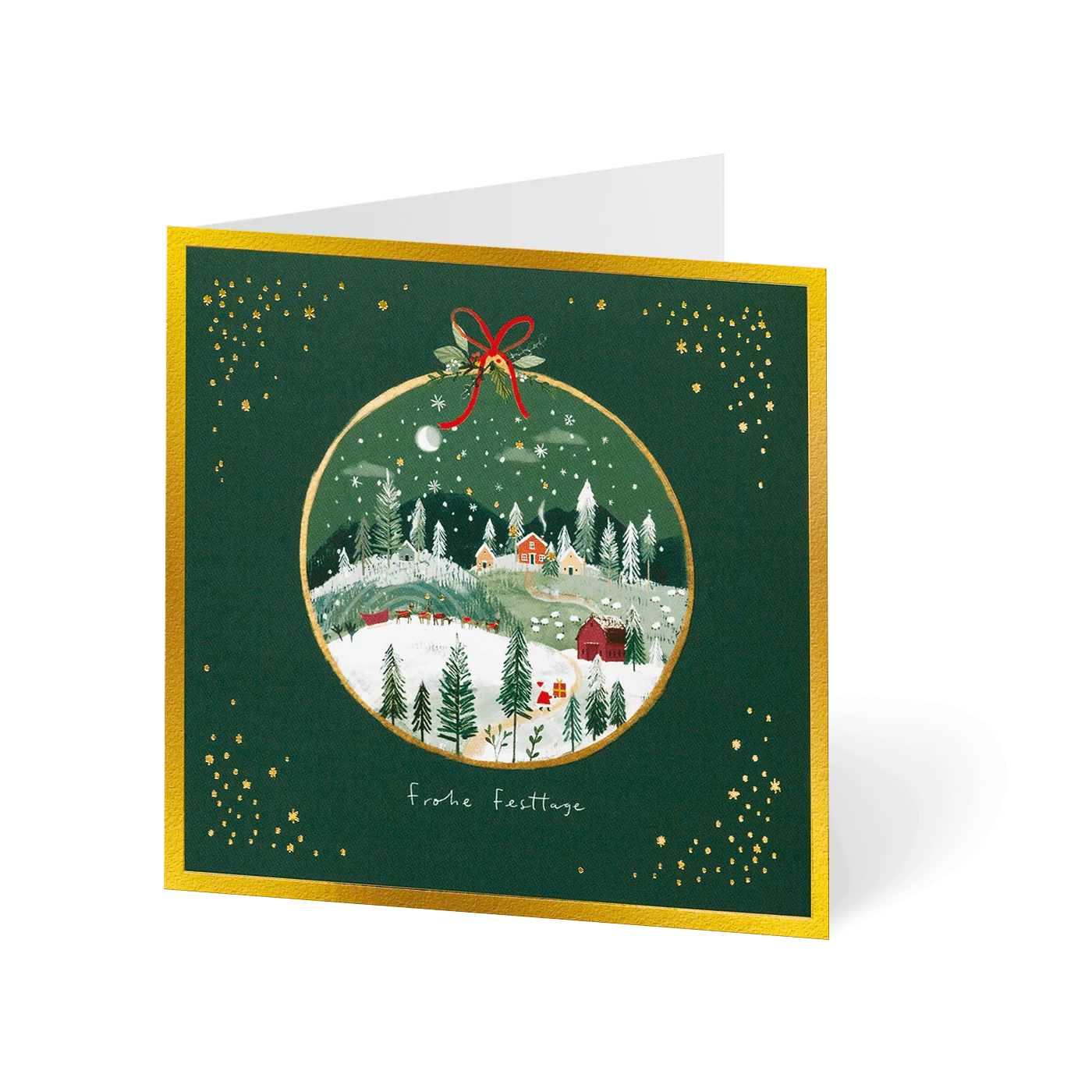 Moderner Weihnachtsglanz