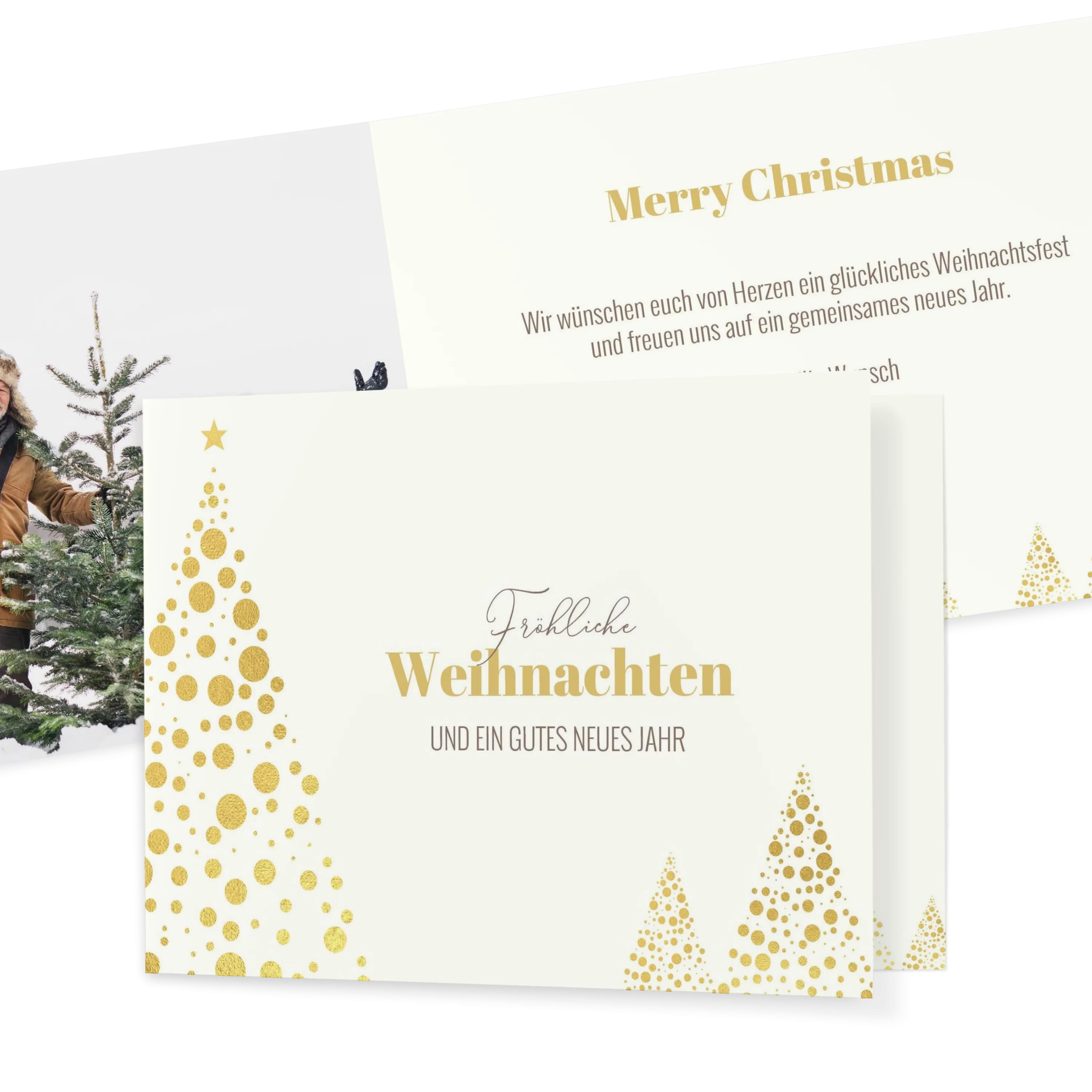 Bäume Gold