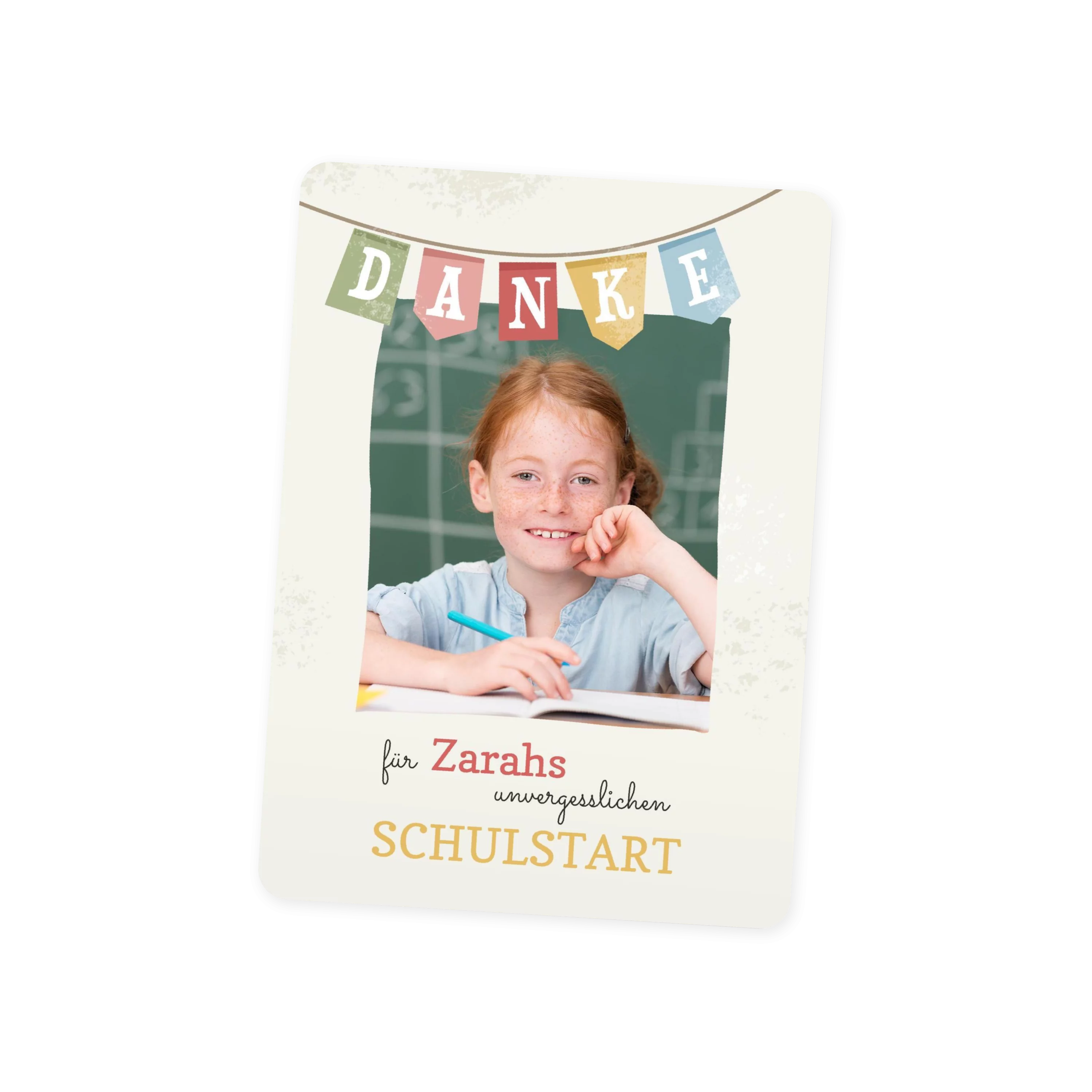 Girlande Schulkind